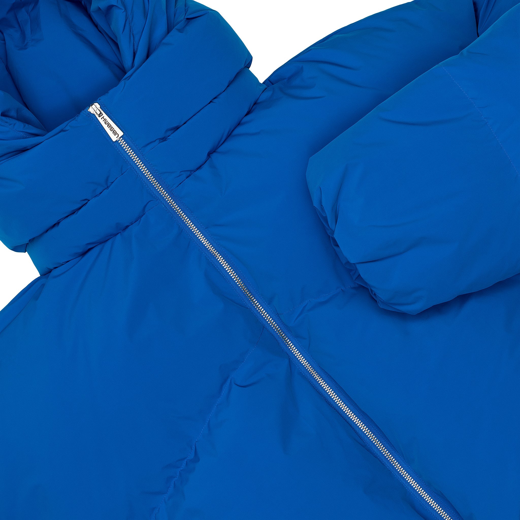 CROPPED DOUBLE NECK BUBBLE (BLUE)