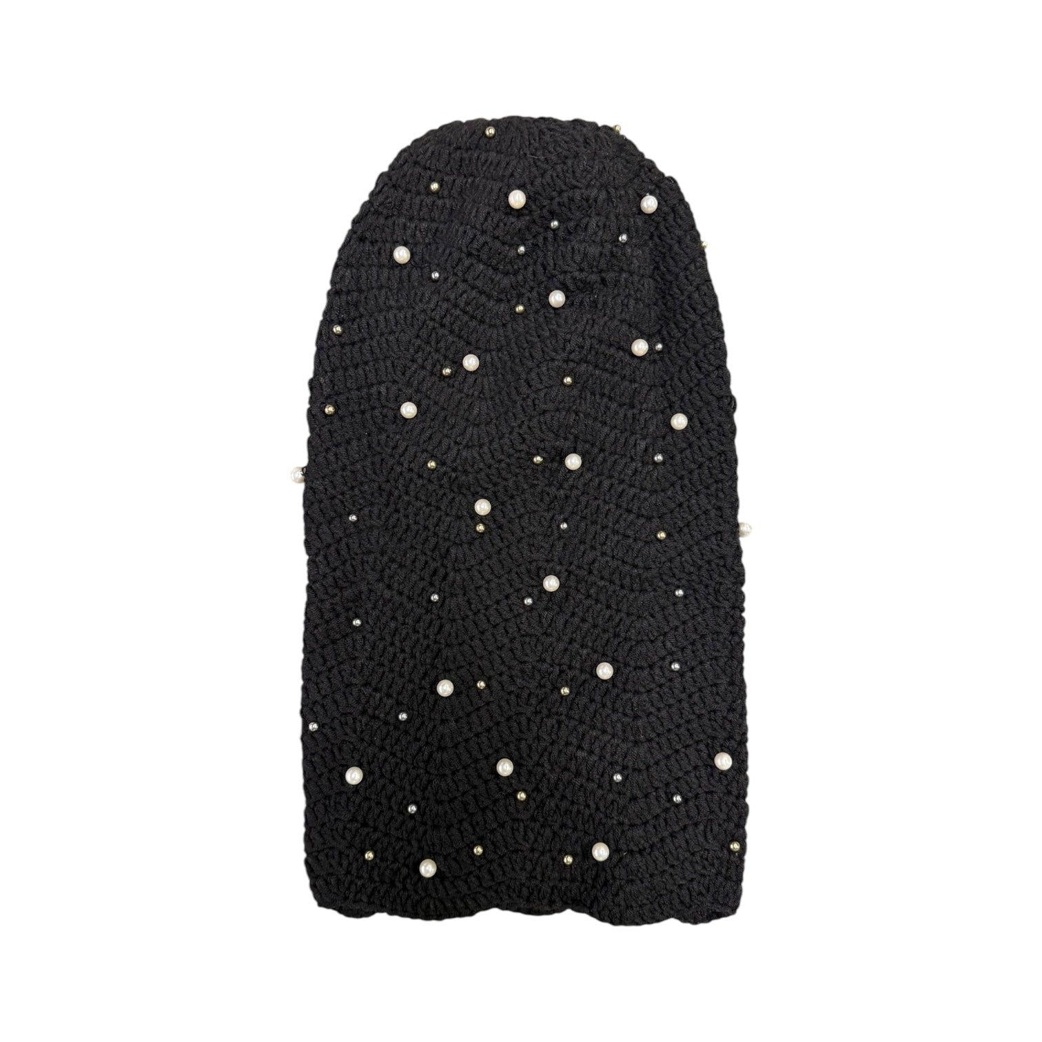 Pearl Crochet Sock Hat