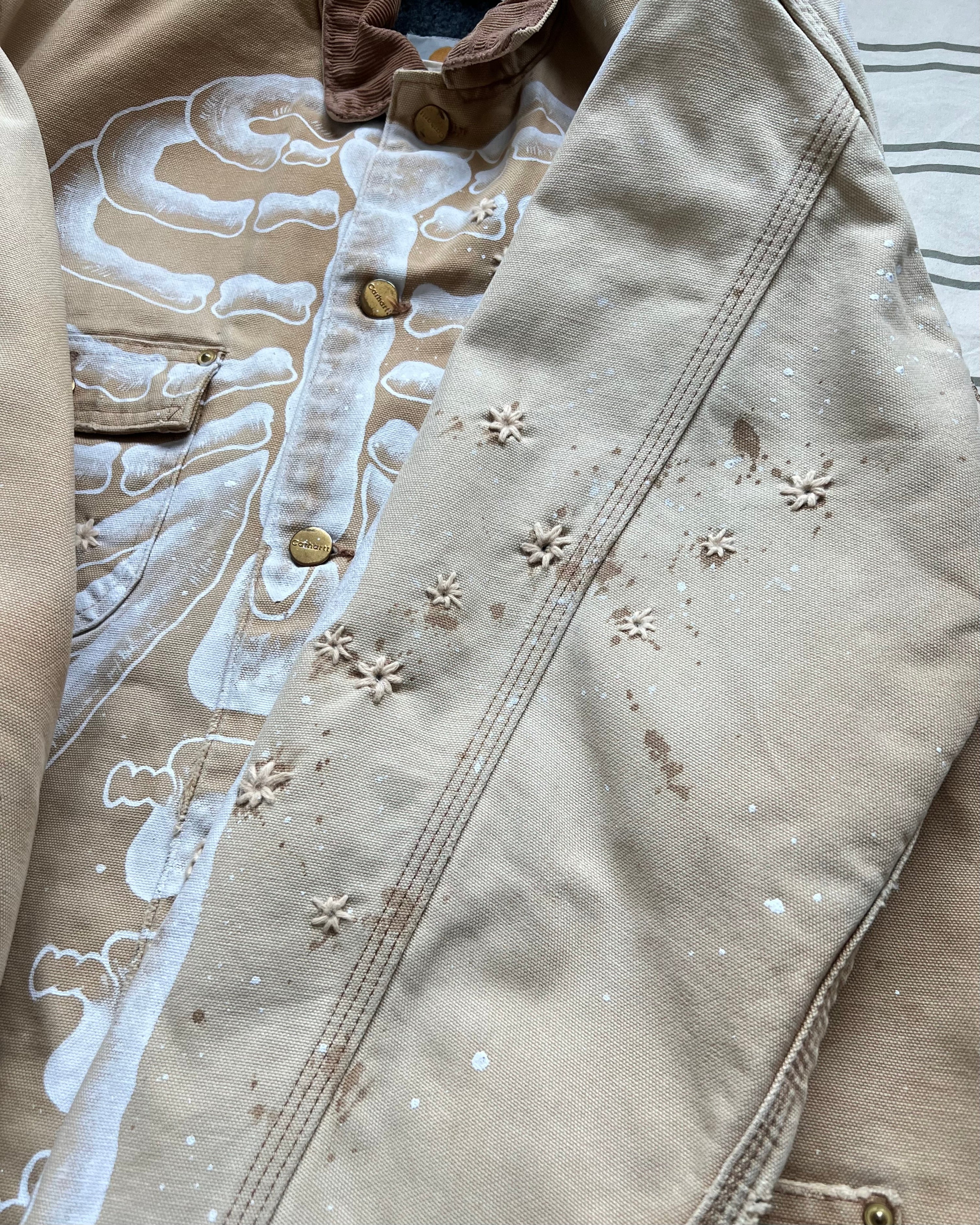 ""SKELETON Faded Tan Workwear