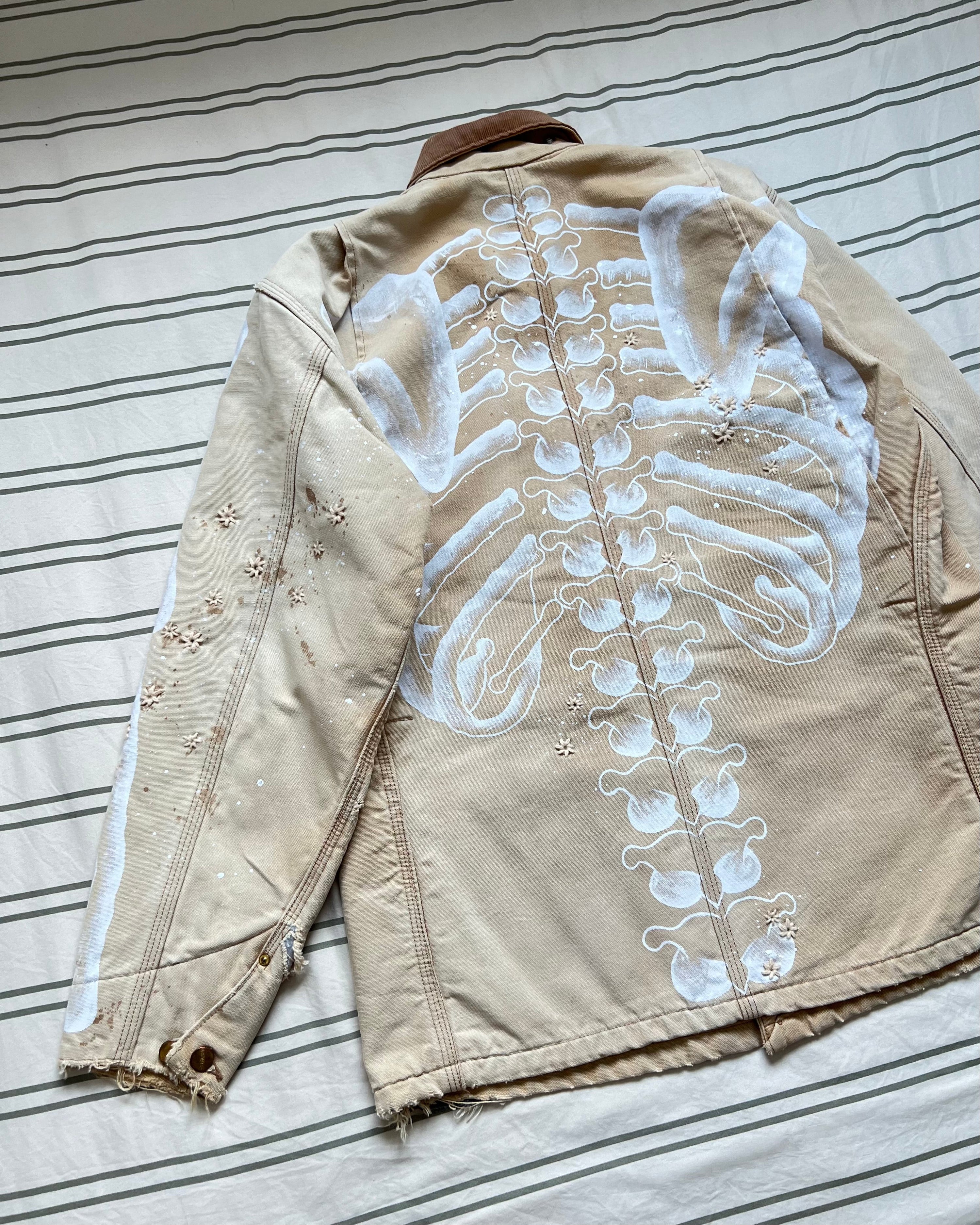 ""SKELETON Faded Tan Workwear