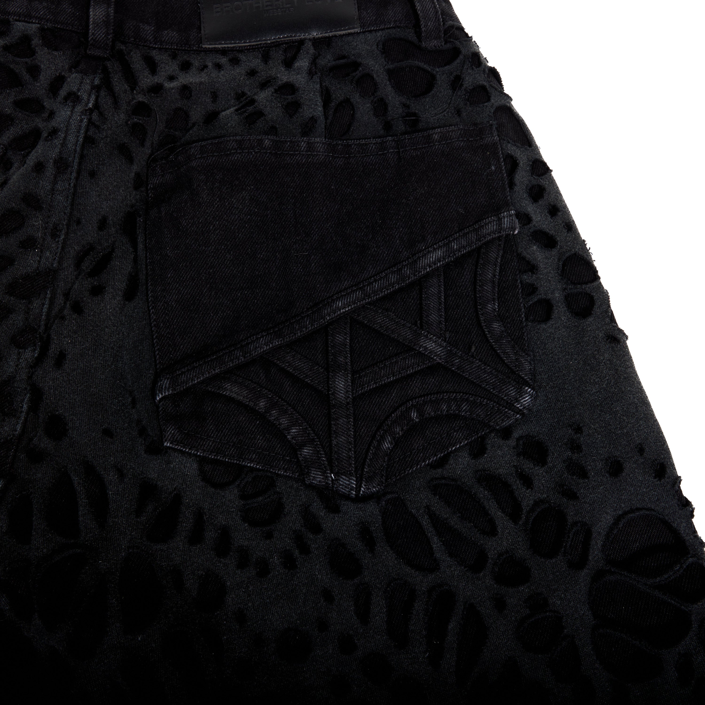 BL BURNEDWEB 3/4TH CAPRI DENIM