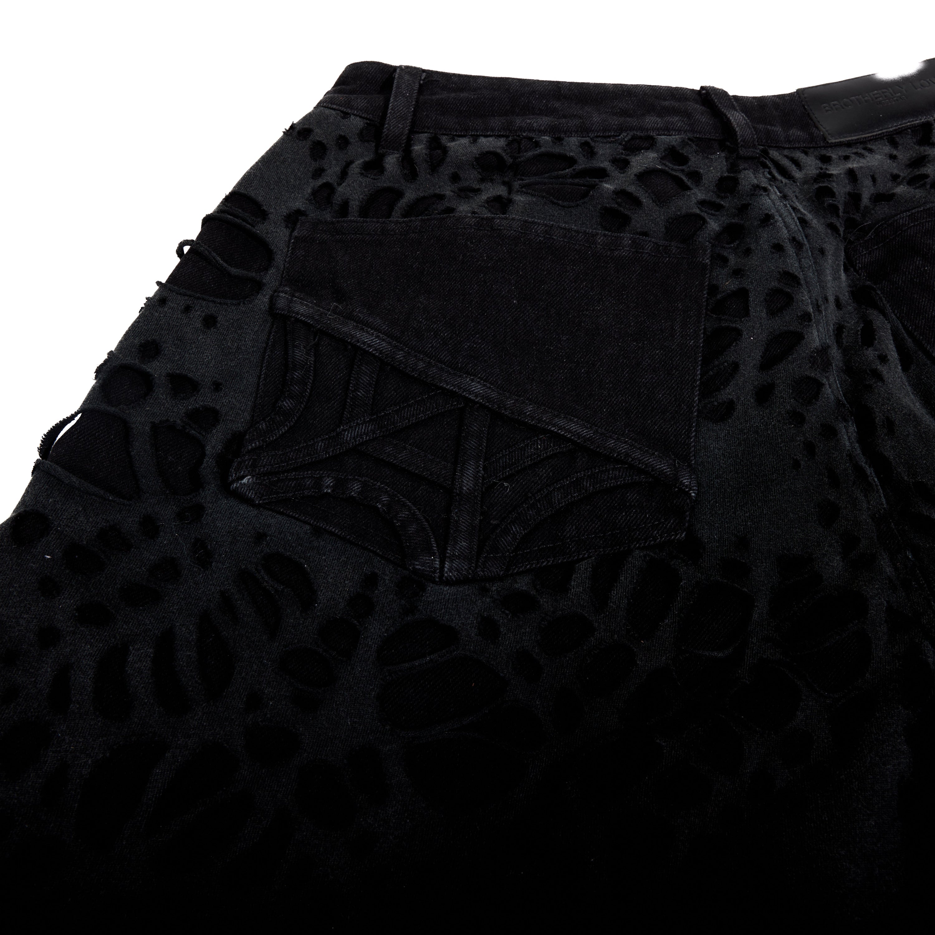 BL BURNEDWEB 3/4TH CAPRI DENIM