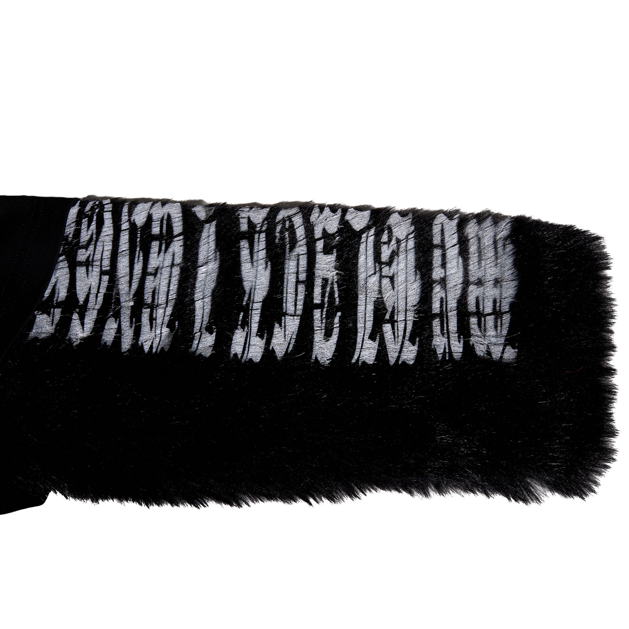 BL MYBLACKLUNGS LONGSLEEVE WITH AIRBRUSHED FUR SLEEVES