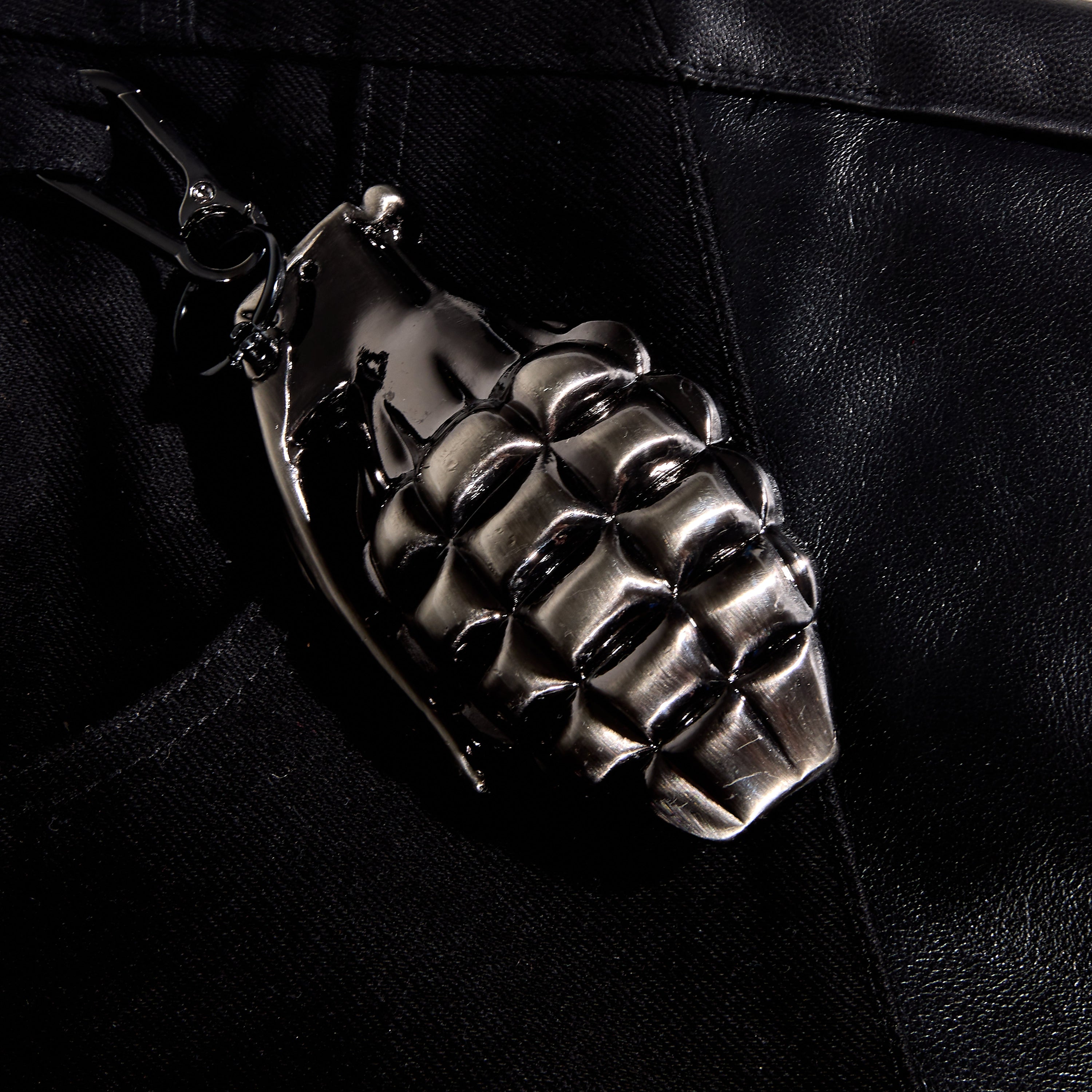 BL NOCTURNE LEATHER 3/4TH CAPRI PADDED DENIM