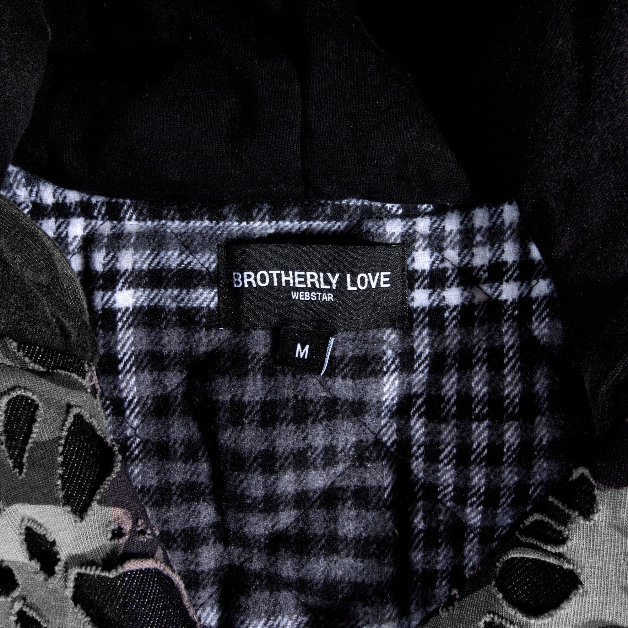 BL MUDCAMO BURNEDWEB DENIM BOMBER