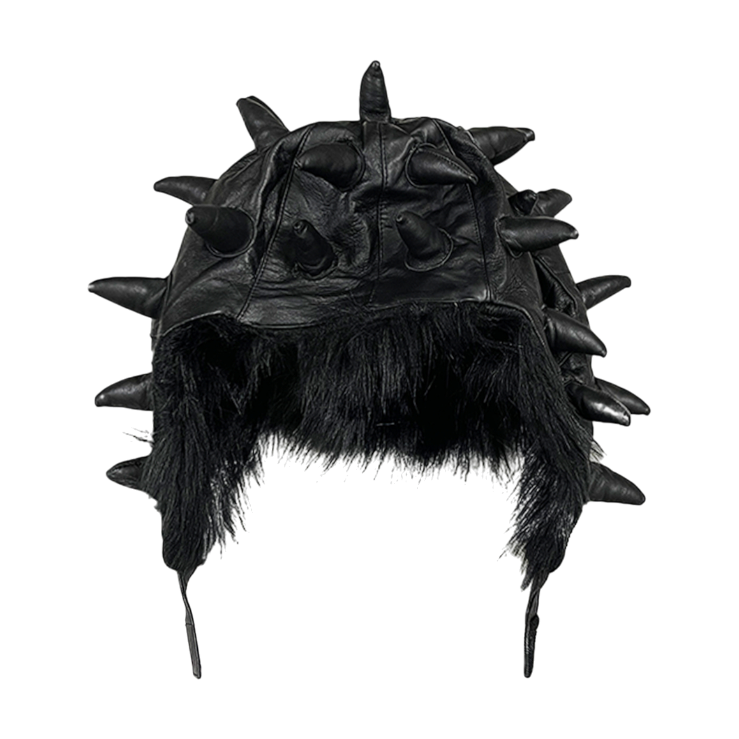 SPIKED LEATHER HAT