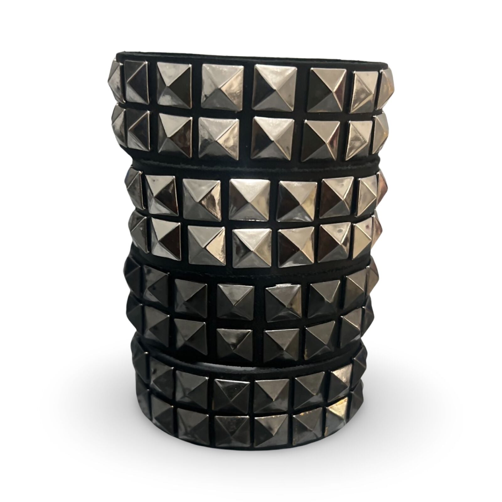 Leather Studded Bracelet