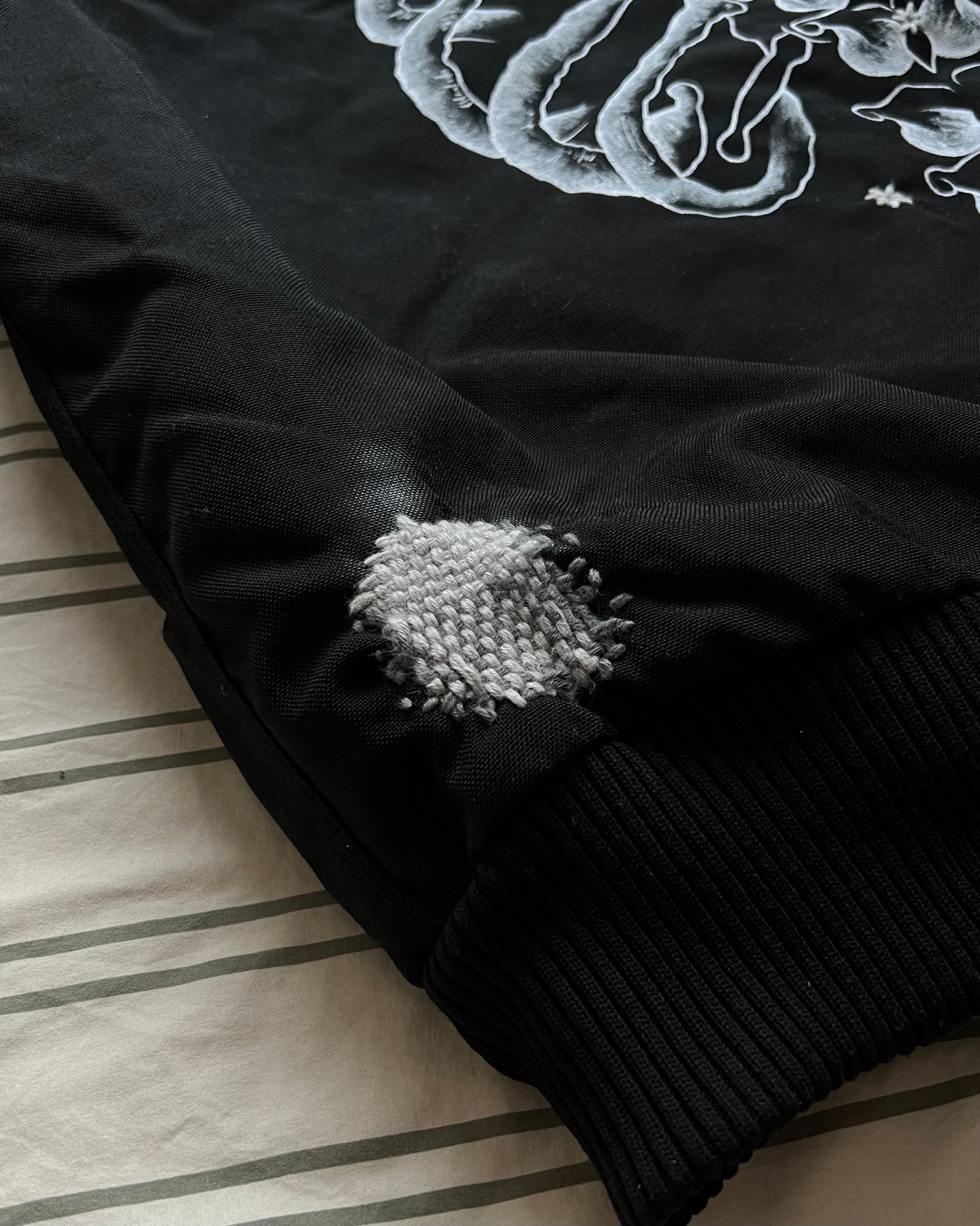 ""SKELETON Black Hoodie