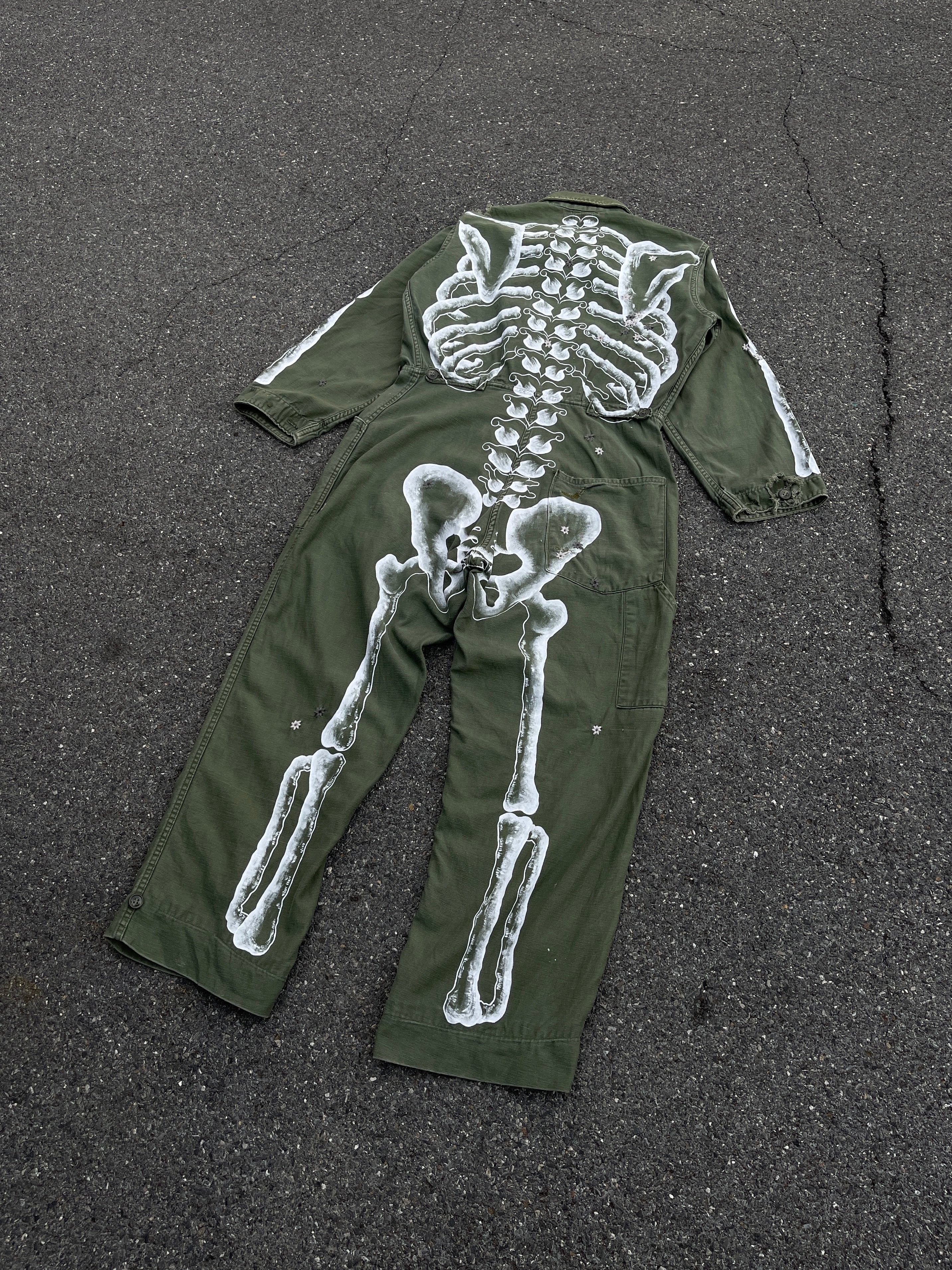 ""SKELETON Coveralls US Army OG-107