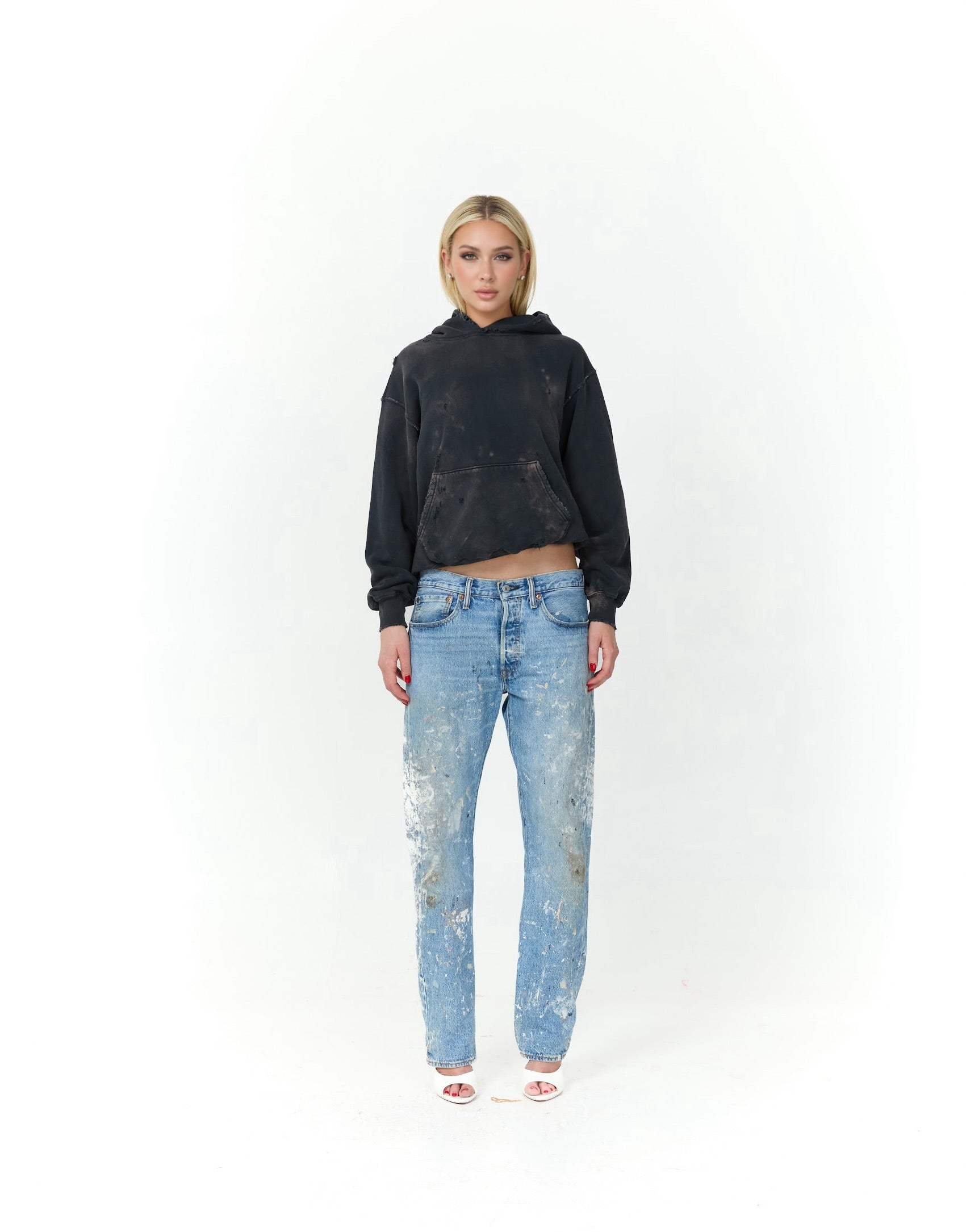 Splatter Jeans