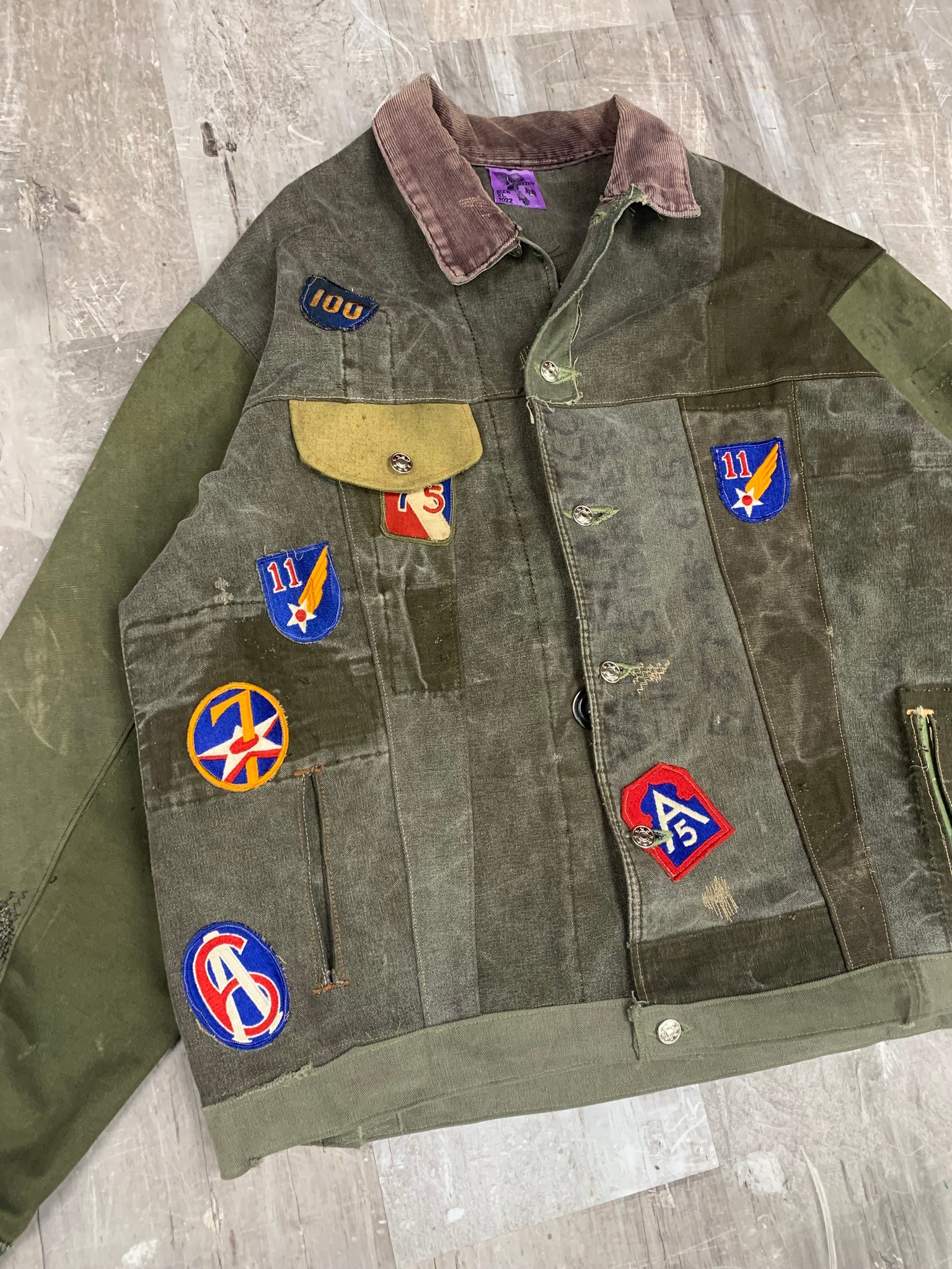1 of 1 Army Canvas Jacket #2 - XL