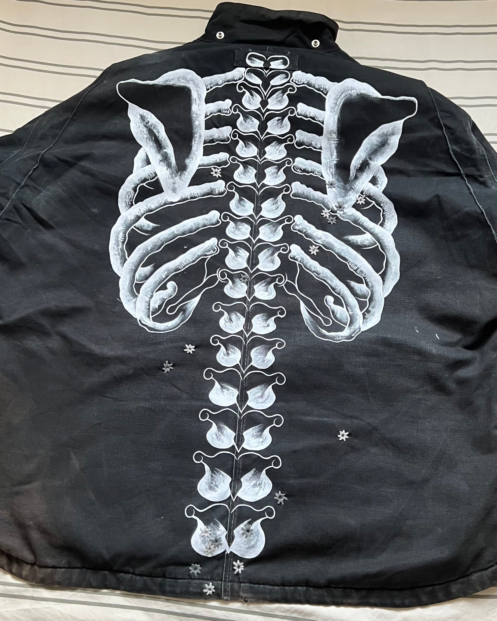 ""SKELETON Black Jacket