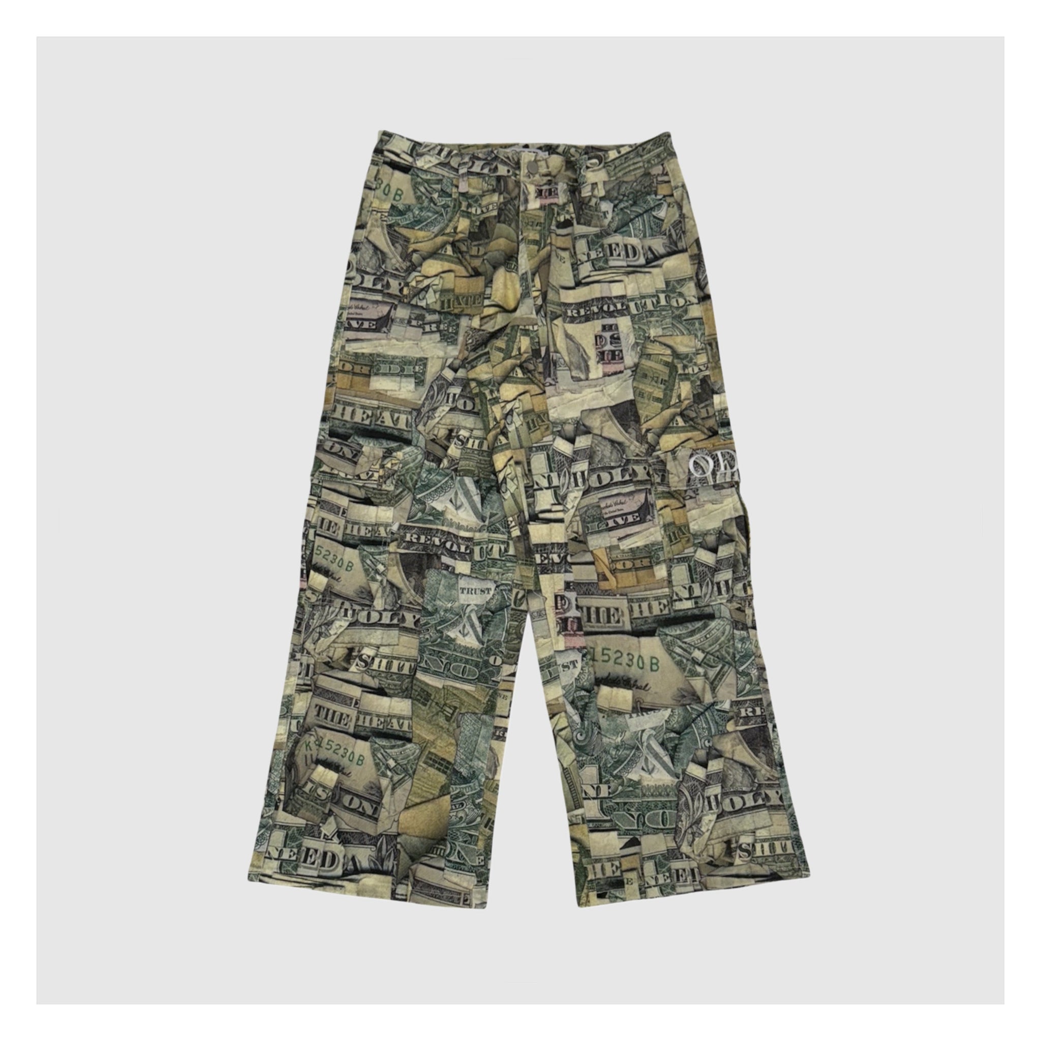 MONEY PRINT BAGGY CARGO