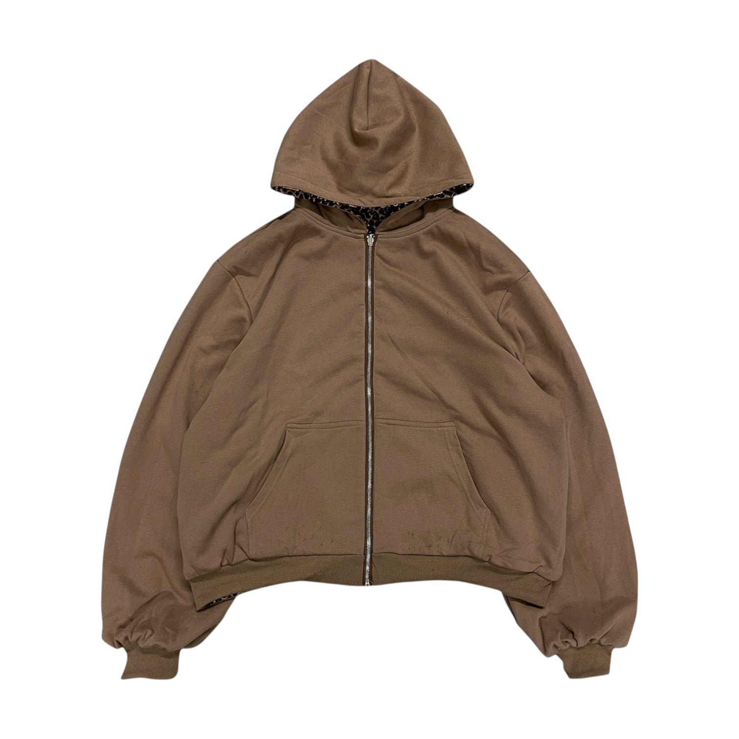 HEAVYWEIGHT ZIP-UP, CHEETAH