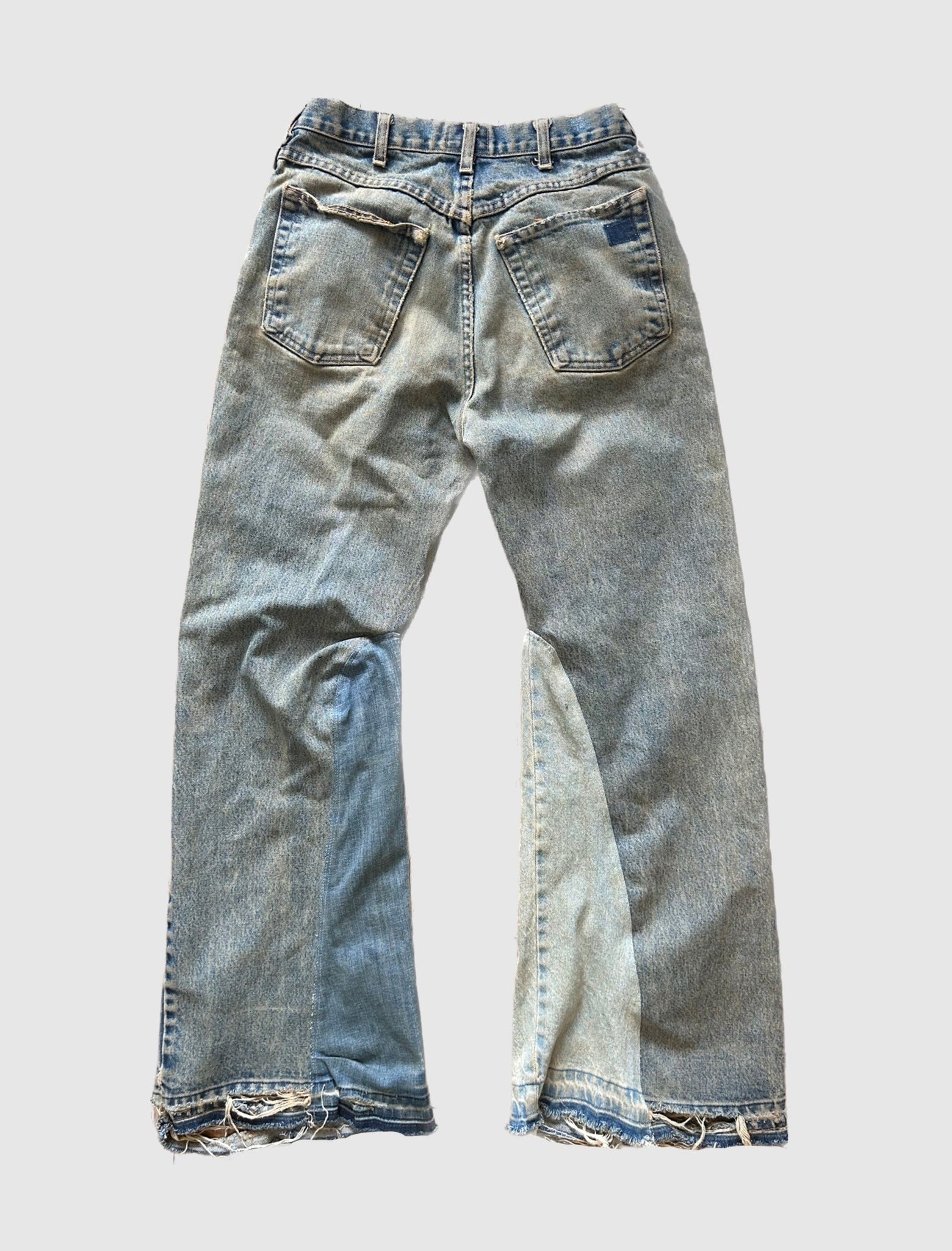 MUD WASH FLARE DENIM