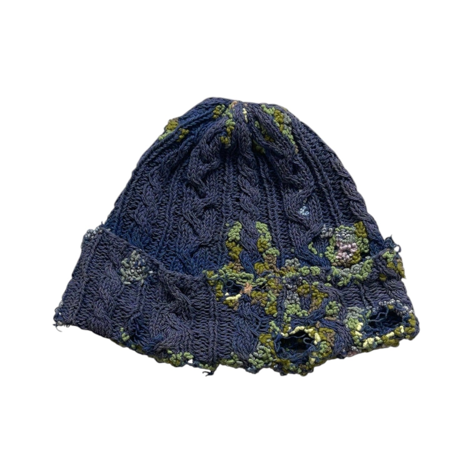 "" Embroidered Dot Beanie