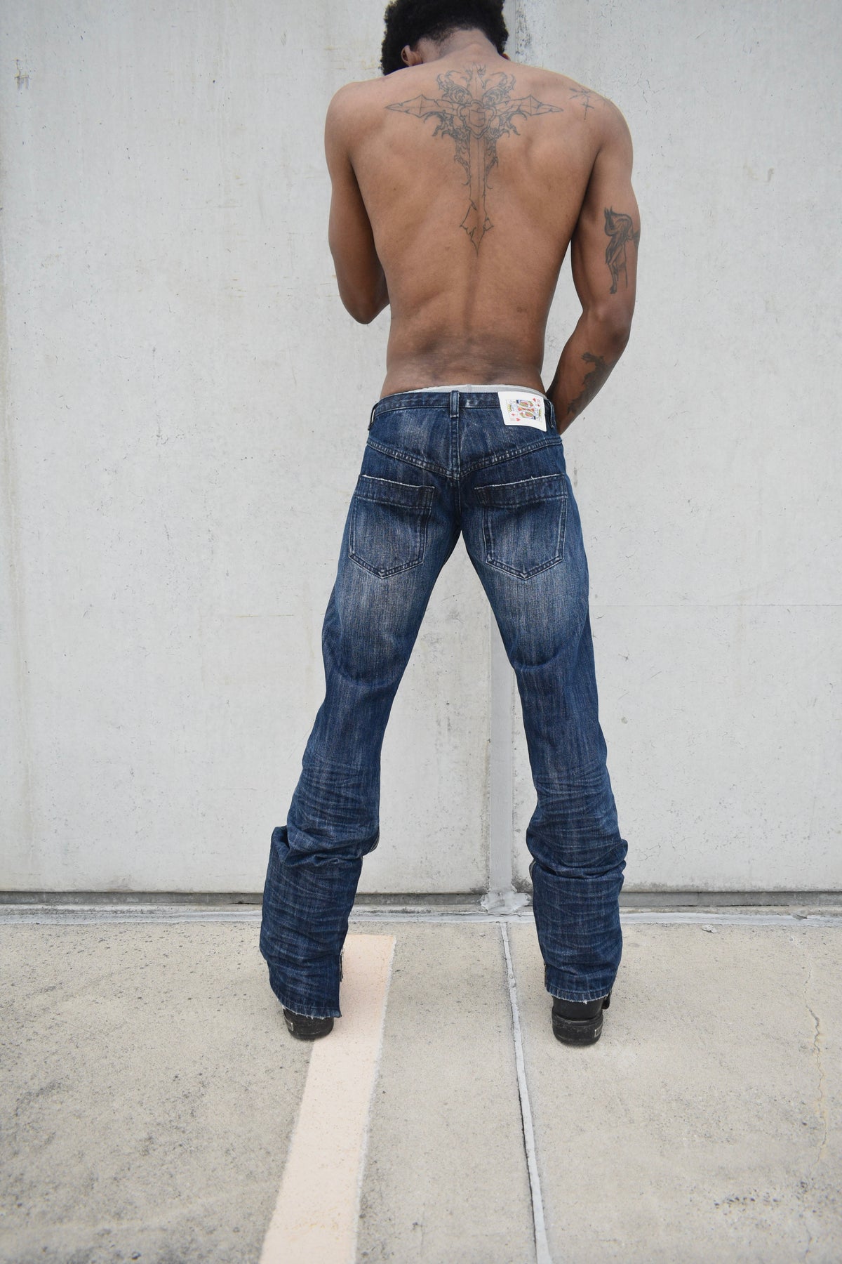 Waxed Richard Jeans