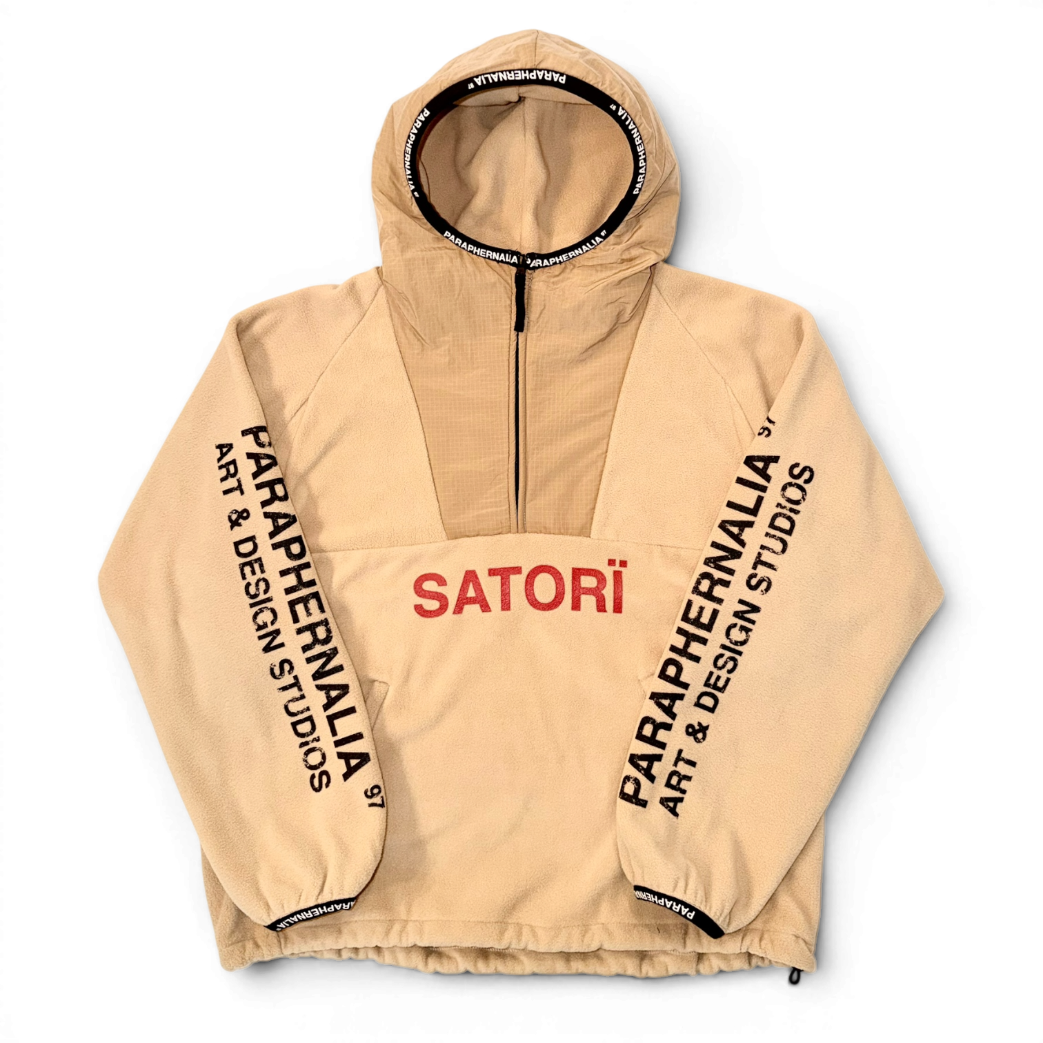 hi-tech fleece anorak