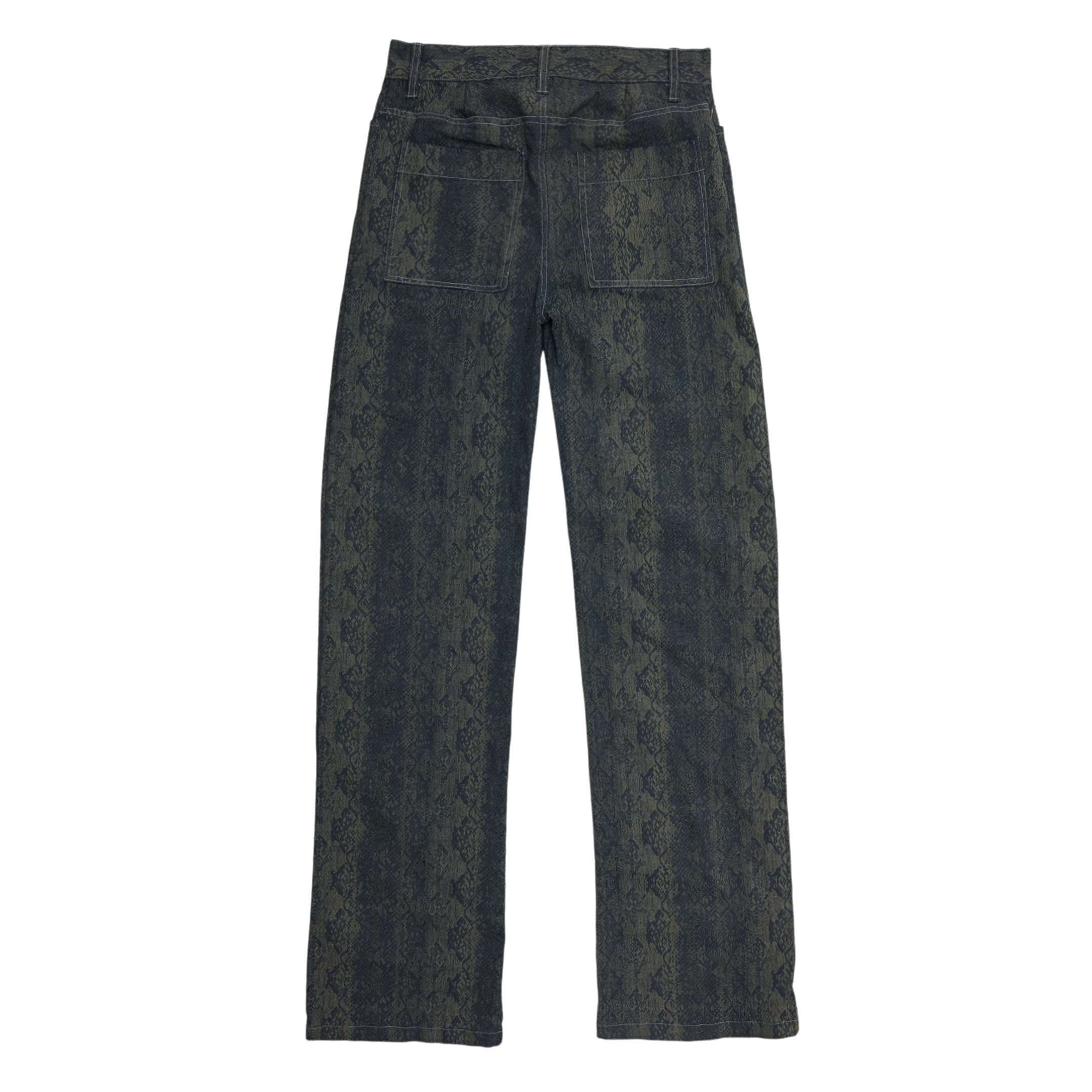 Serpent Wide Leg Denim