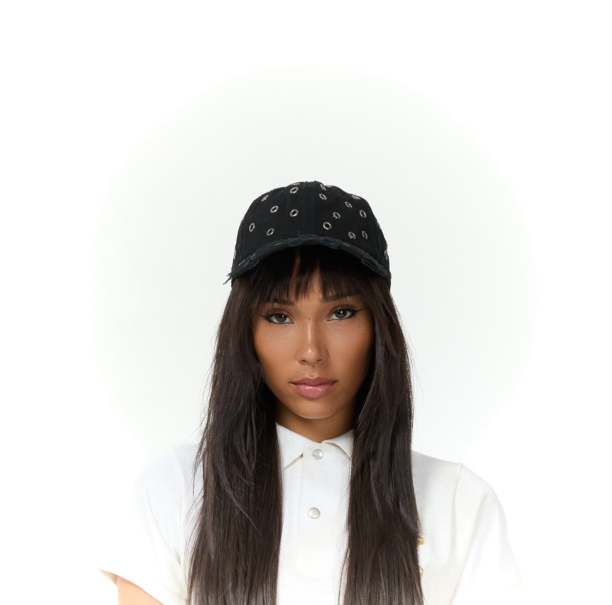 METAL STABBED THRASHED CAP