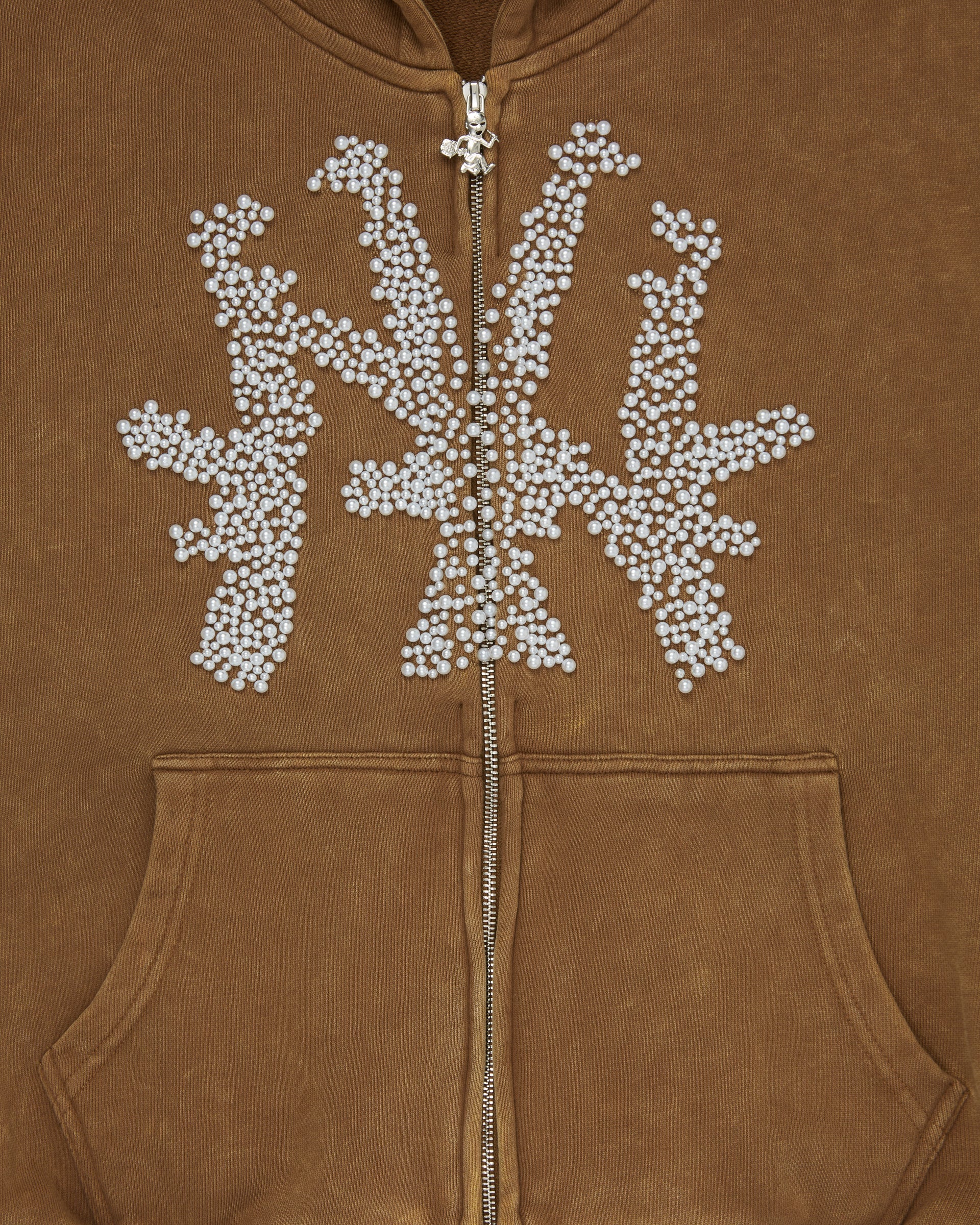 Brown AK-NY Pearl Hoodie