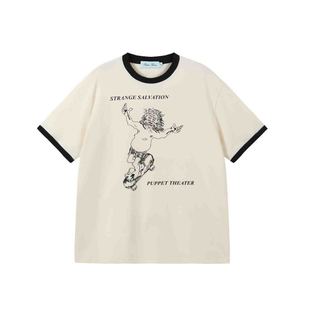 Strange Salvation Ringer Tee