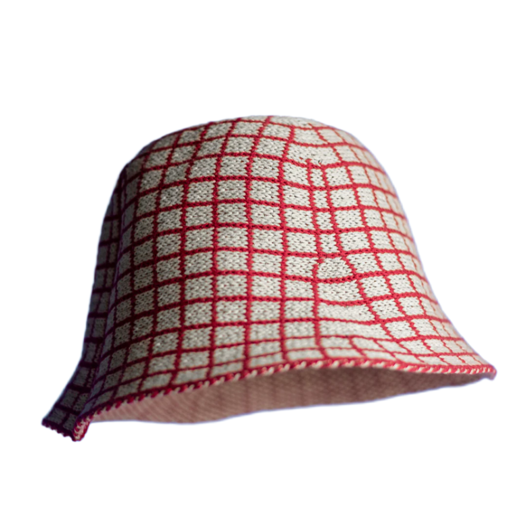 Grid Bucket Hat