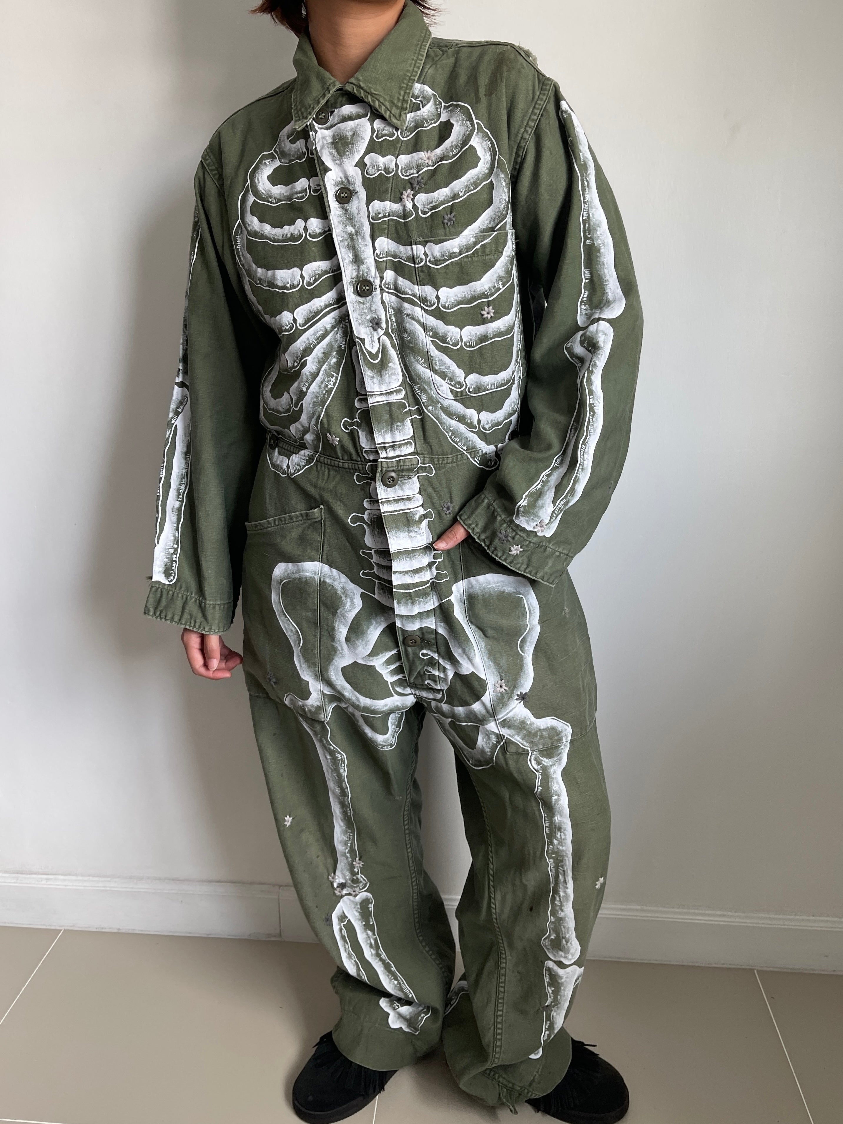 ""SKELETON Coveralls US Army OG-107