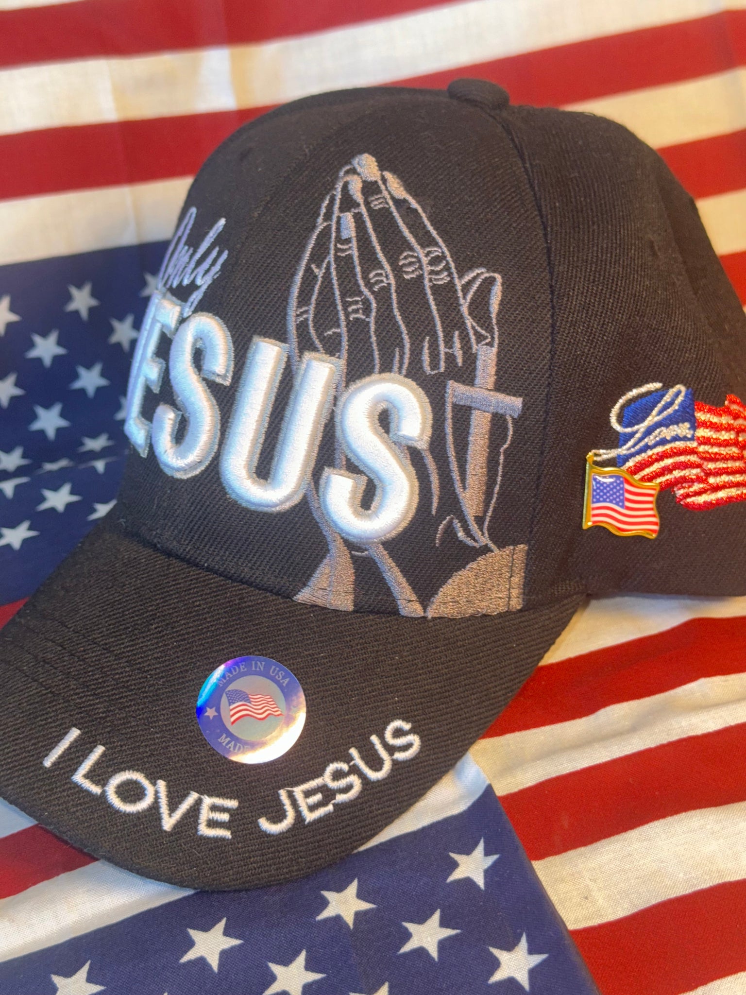 Only Jesus Hat (Black)