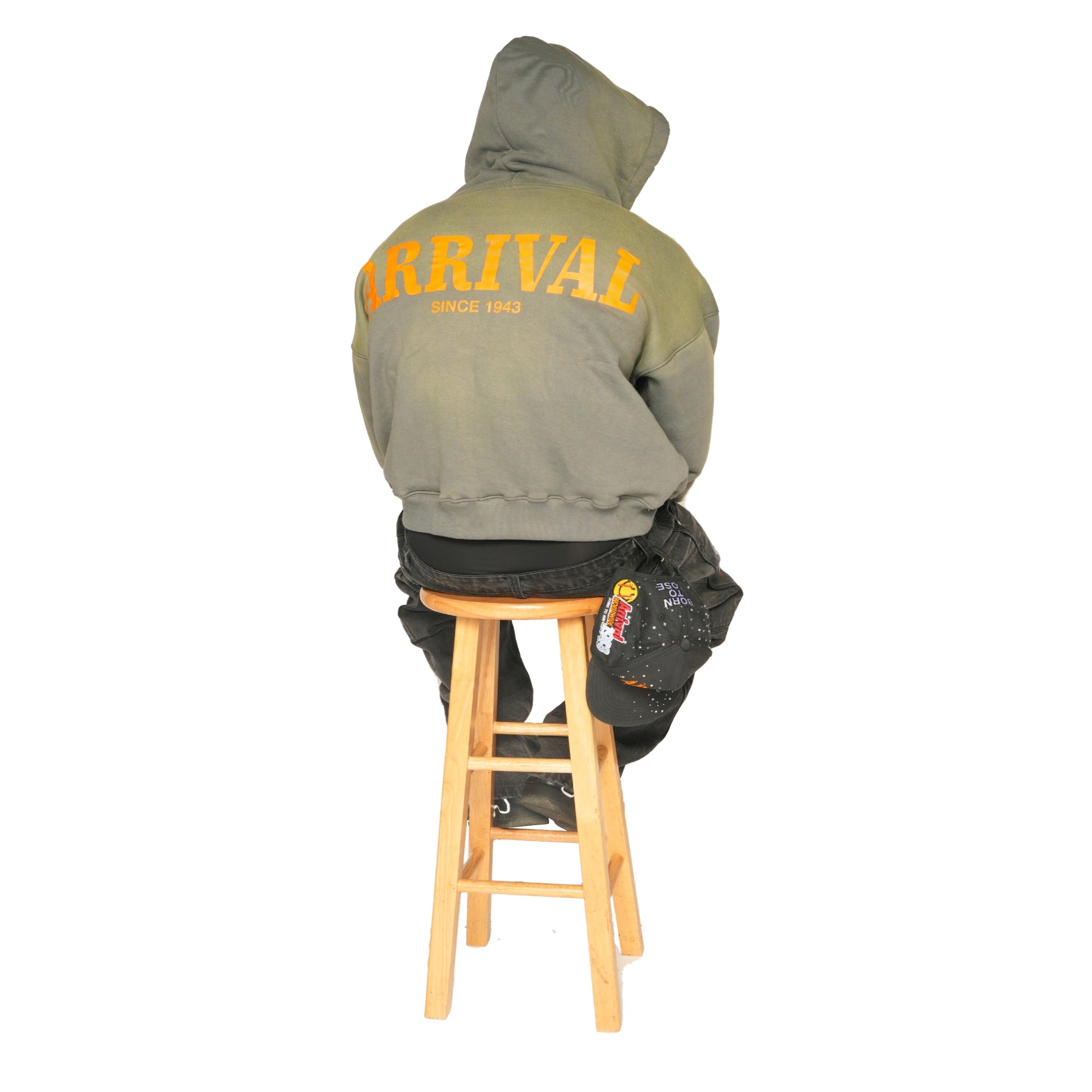 PATCHWORK DESTROYED ZIP UP