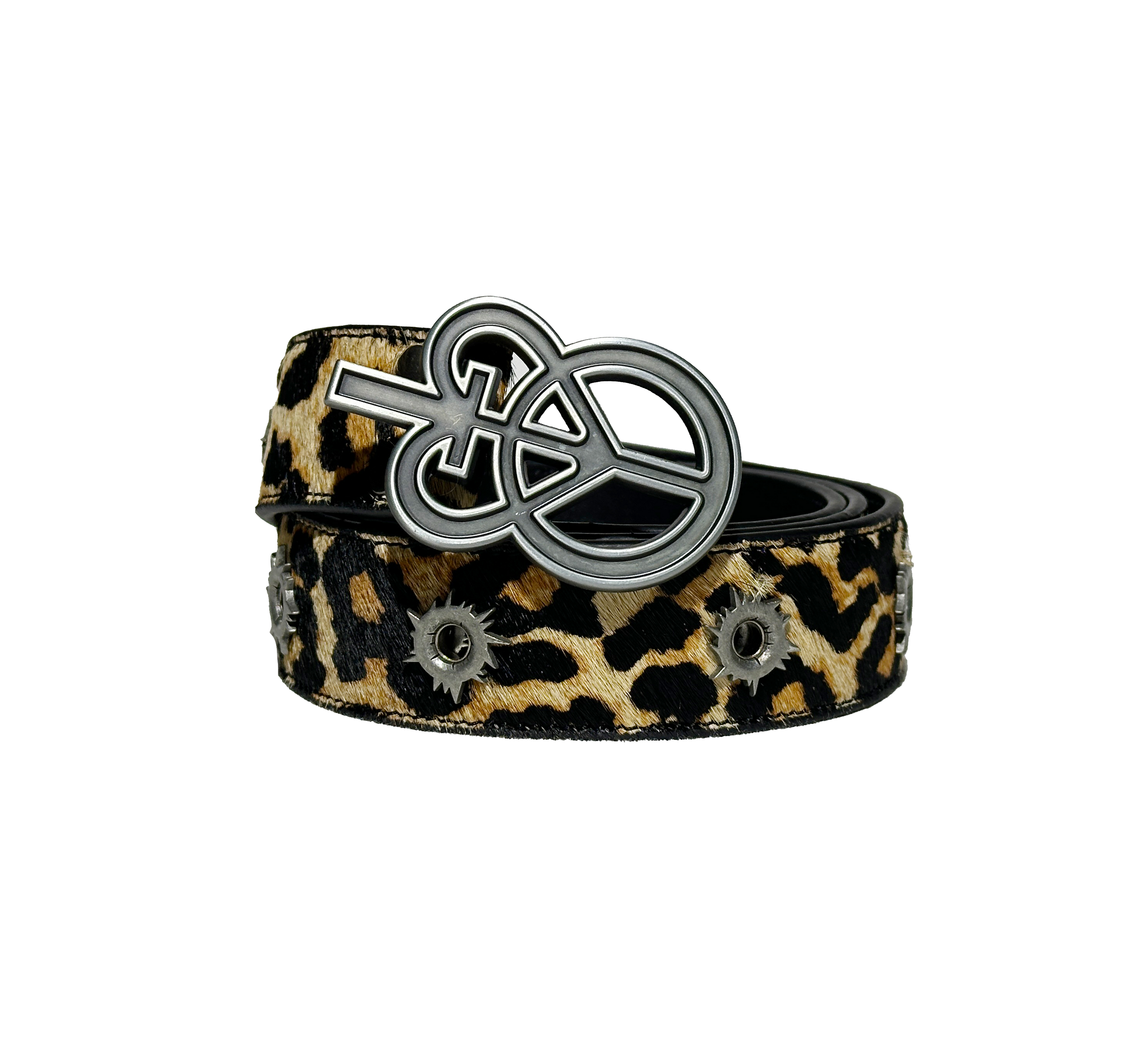 Pow Belt Leopard Print