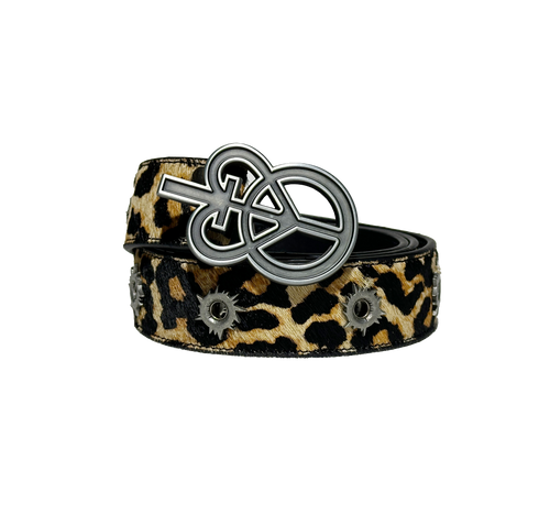 Pow Belt Leopard Print