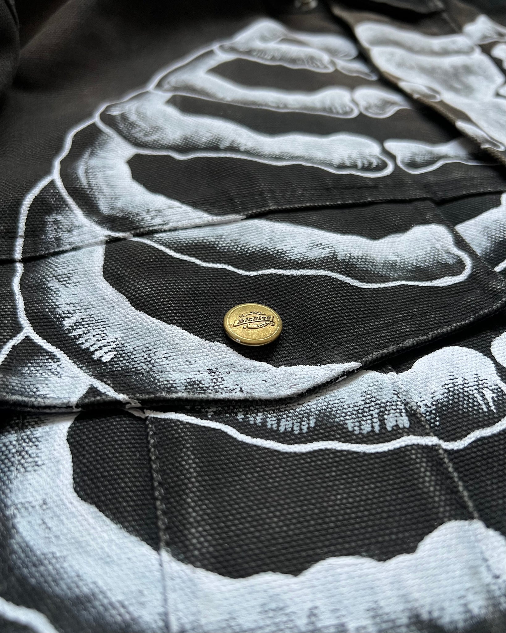 ""SKELETON Black Jacket