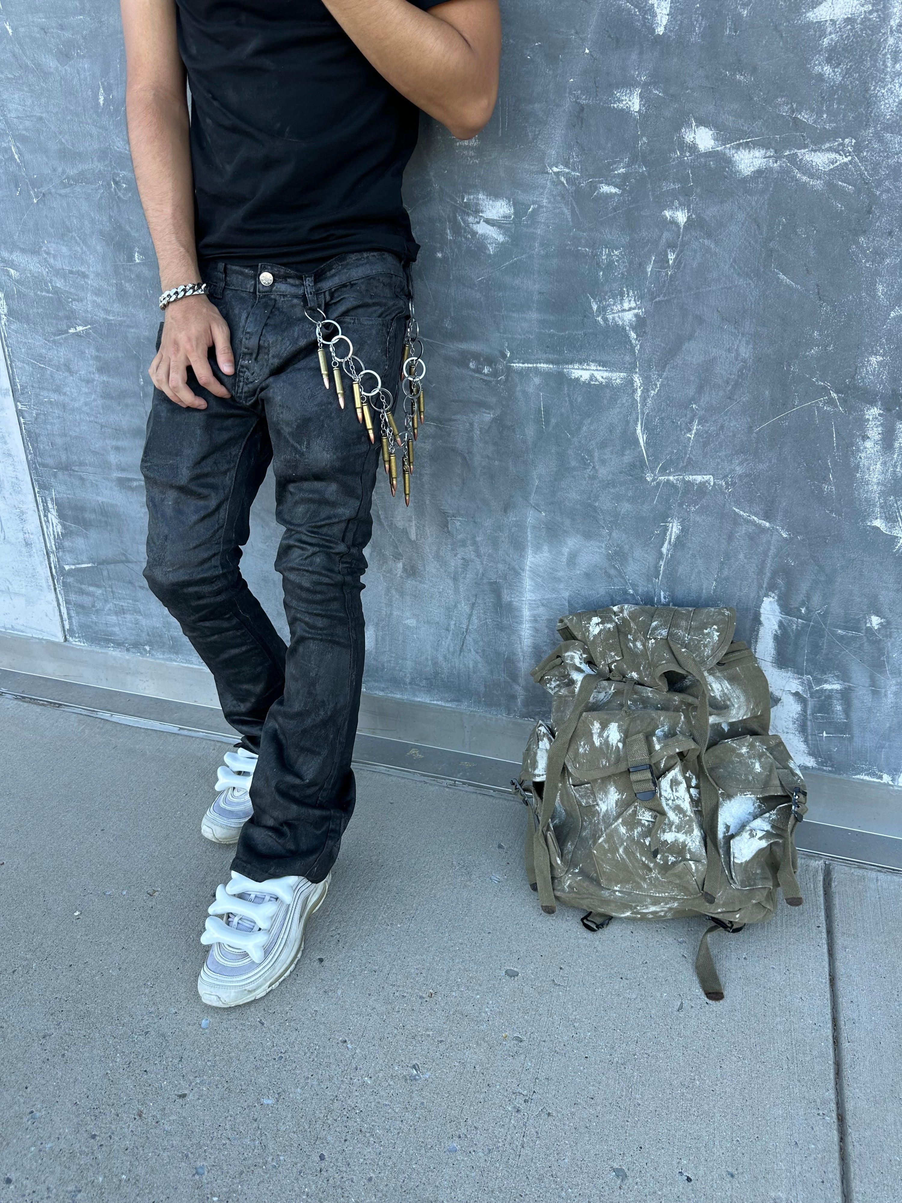 BULLET WALLET CHAIN - PREMADE, SAME DAY SHIPPING