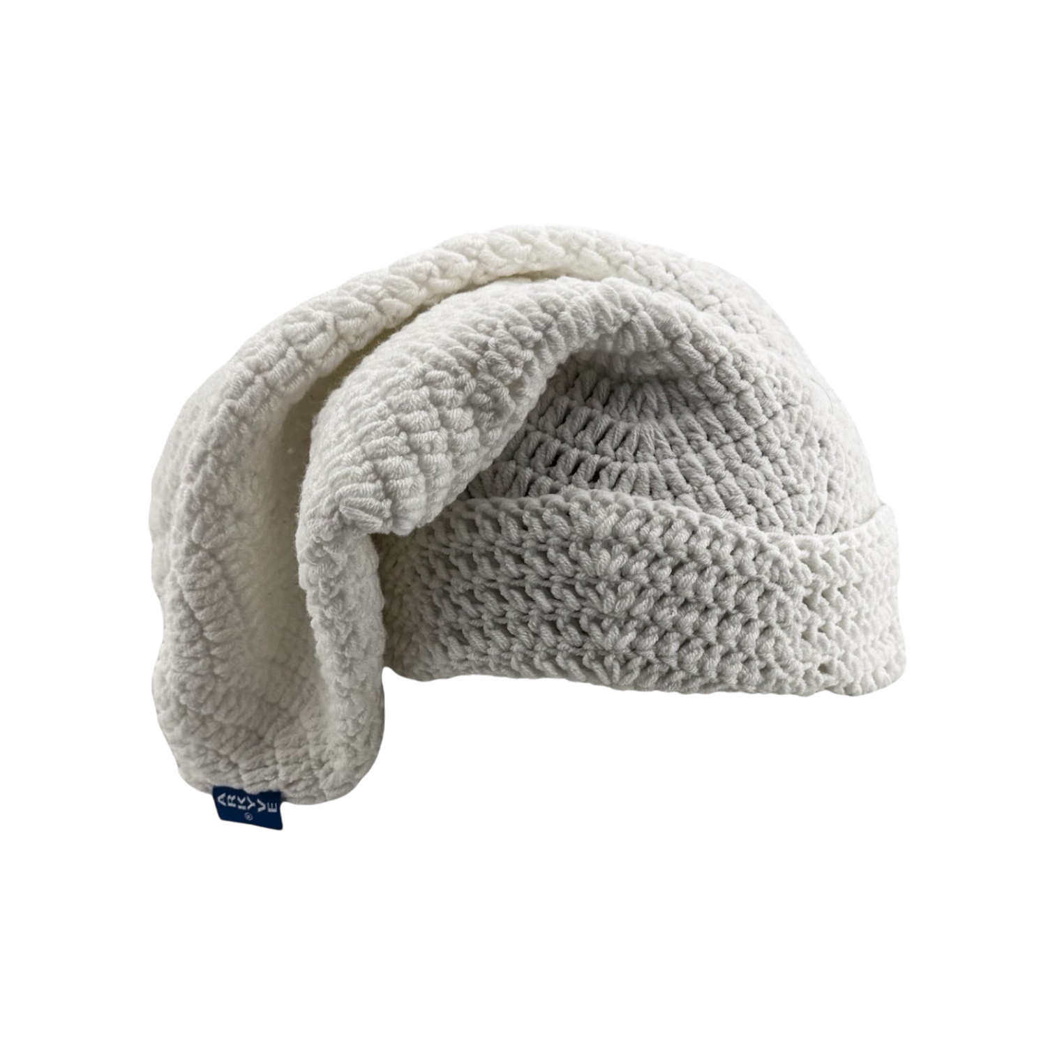 Snow Crochet Sock Hat