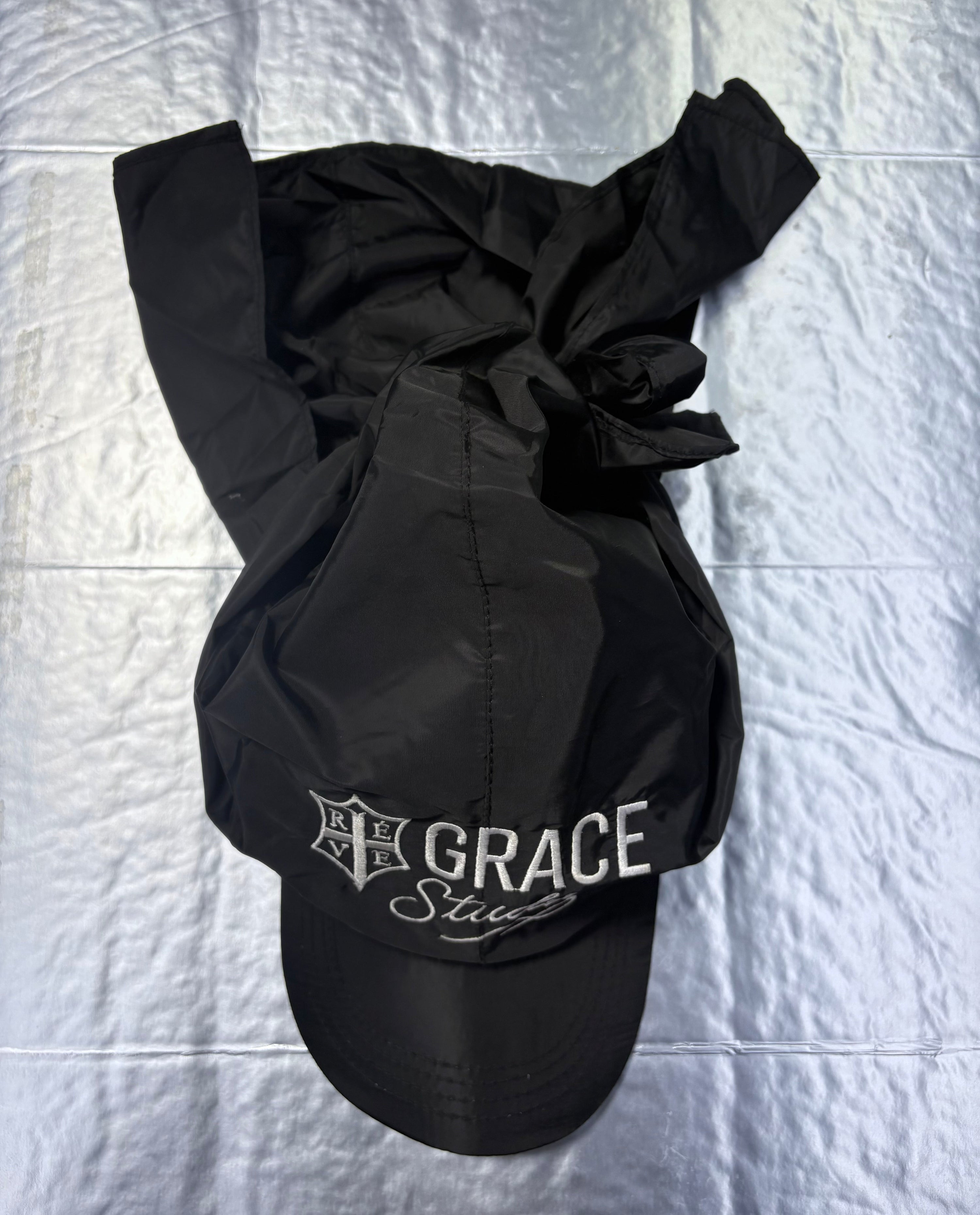 Hat Durag (Black/Tan)