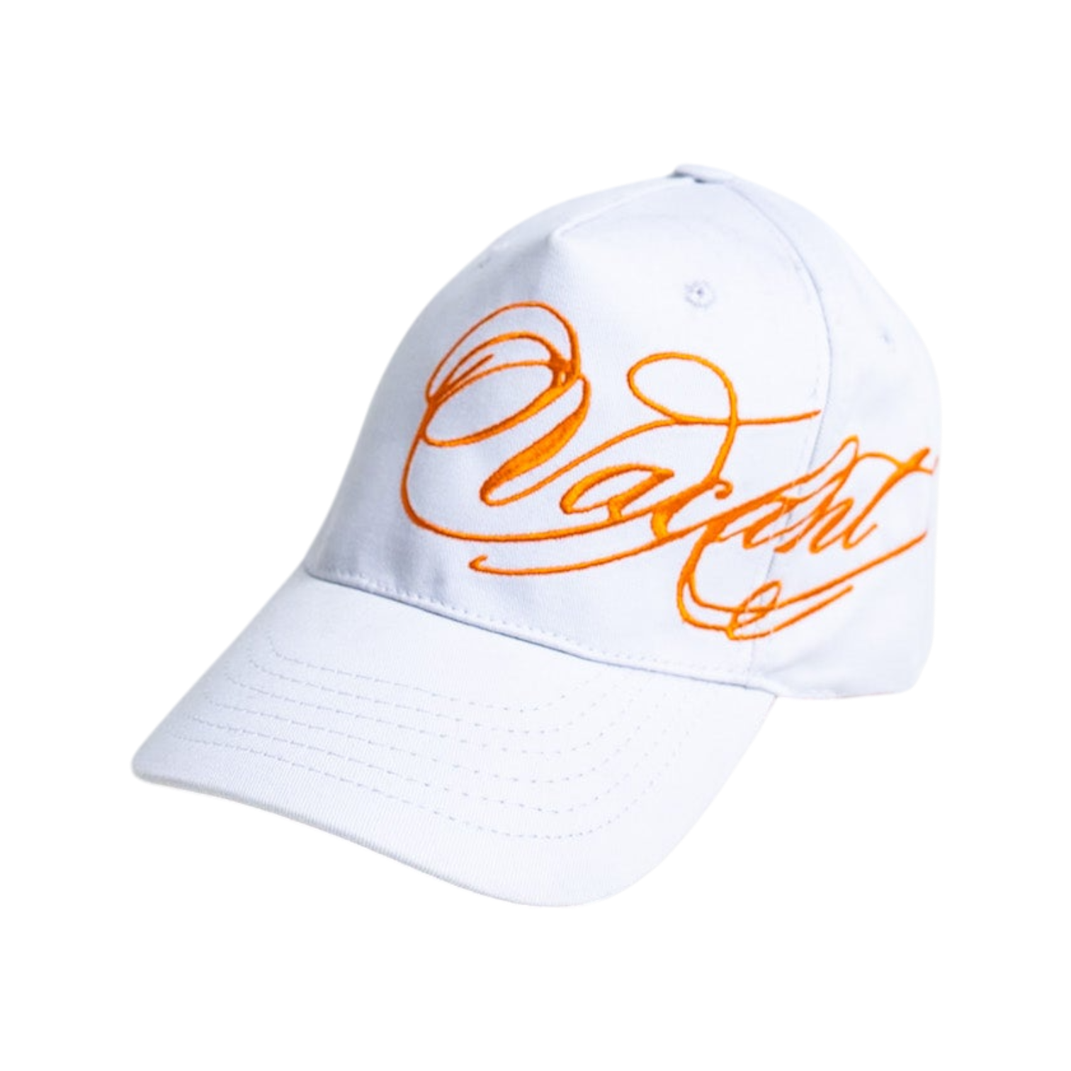 Vacant Script Hat ( White )