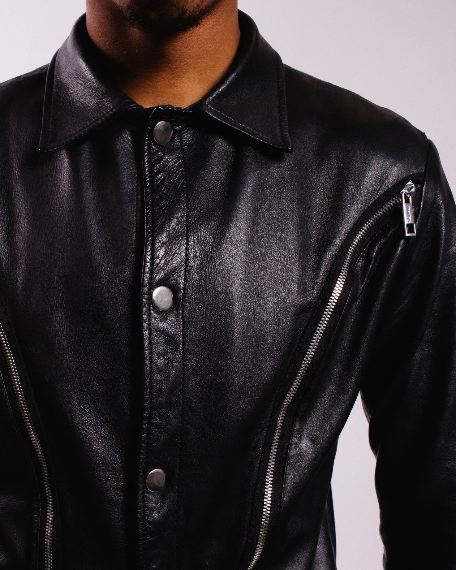 Lamb Skin Leather Jacket