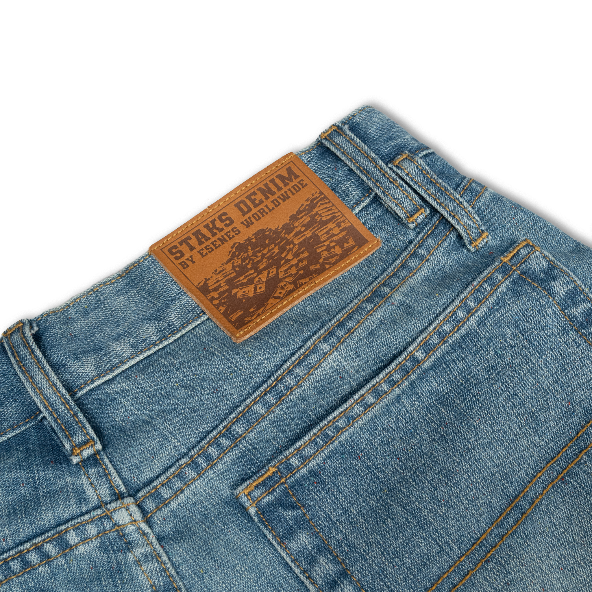 Denim Work Pant - Washed Blue