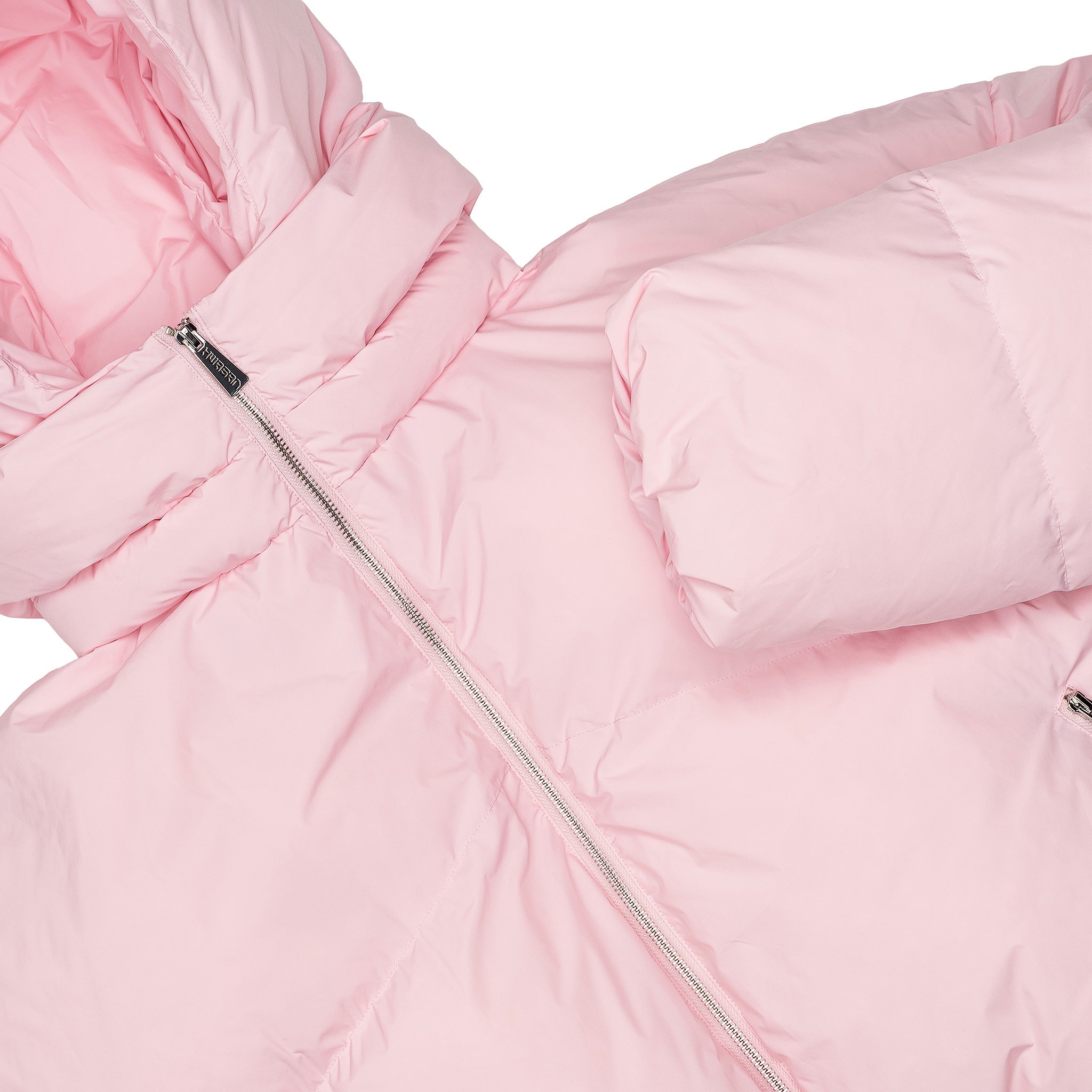 CROPPED DOUBLE NECK BUBBLE (PINK)