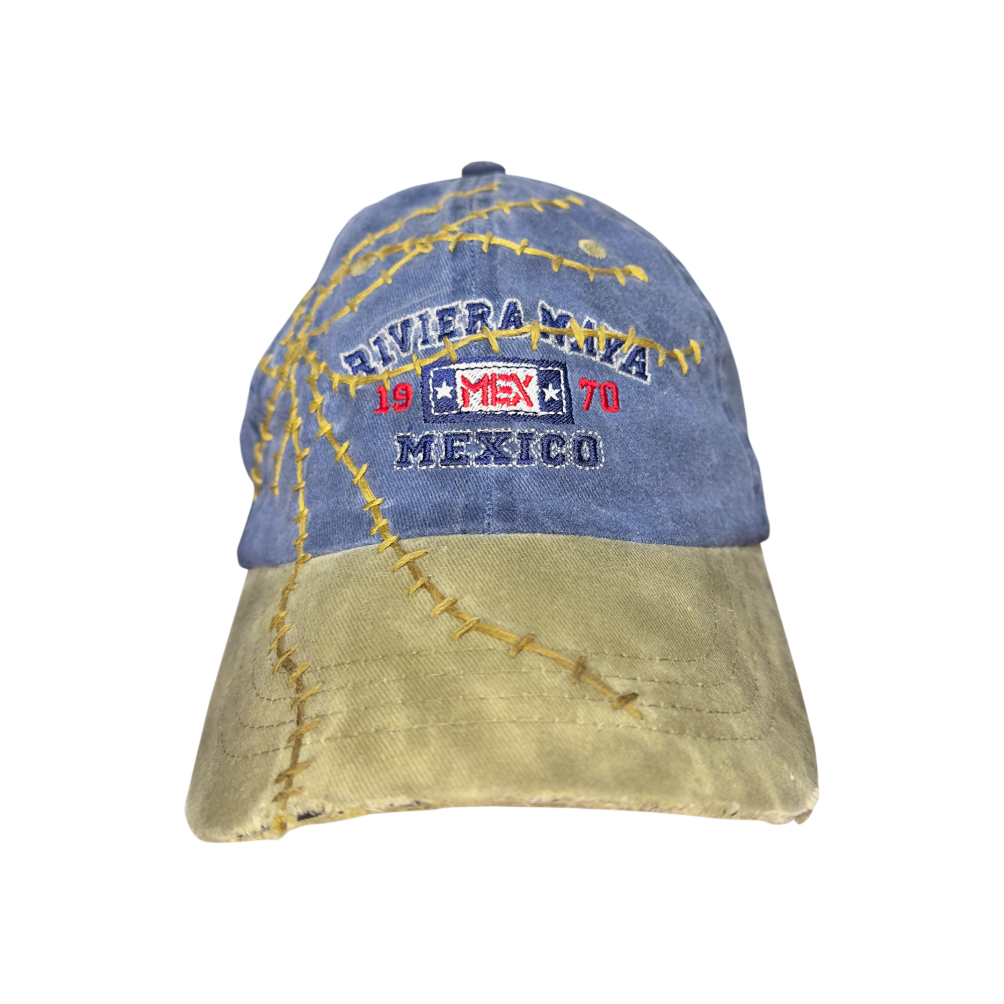 Waxed Souvenir Mexico Riviera Maya Nerve Hat