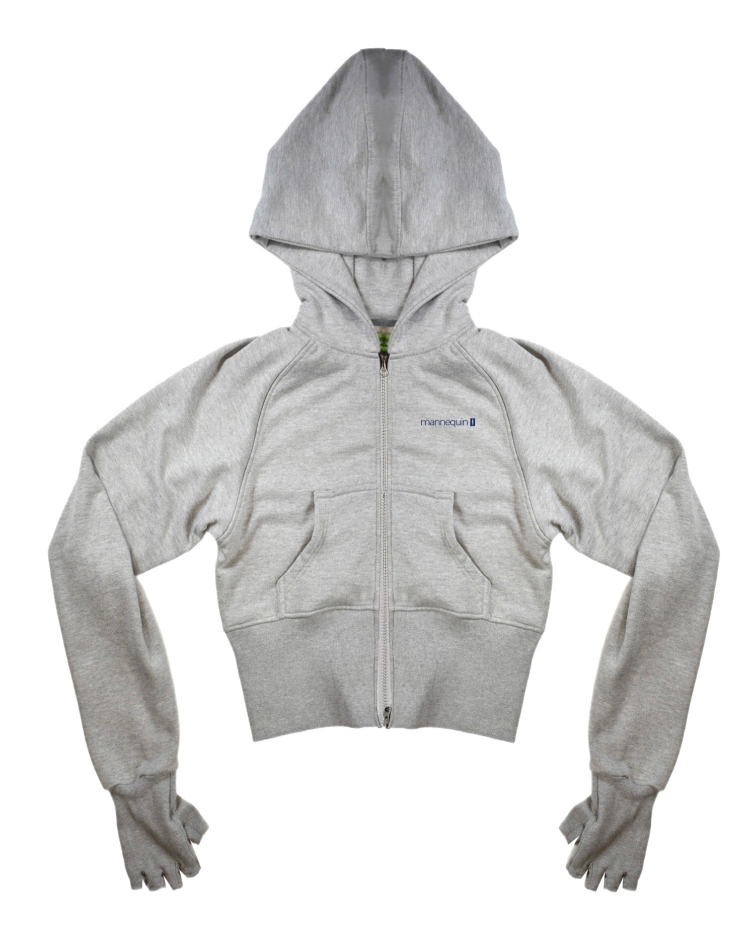 Mannequin 2.0 Zip Hoodie (Heather Grey)