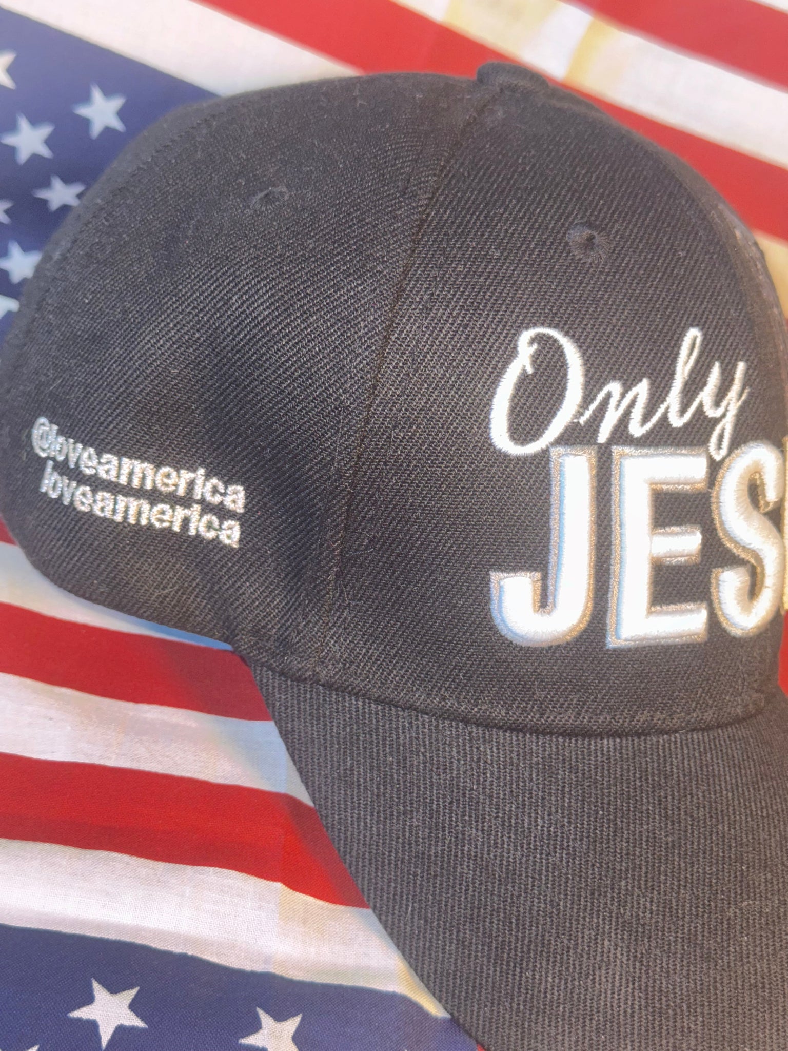 Only Jesus Hat (Black)