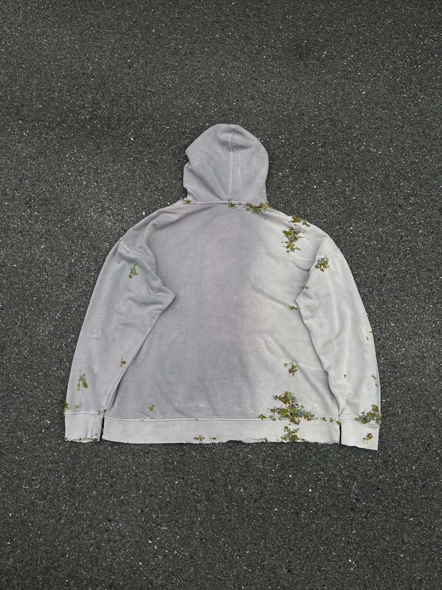 " Embroidered Dot Hoodie