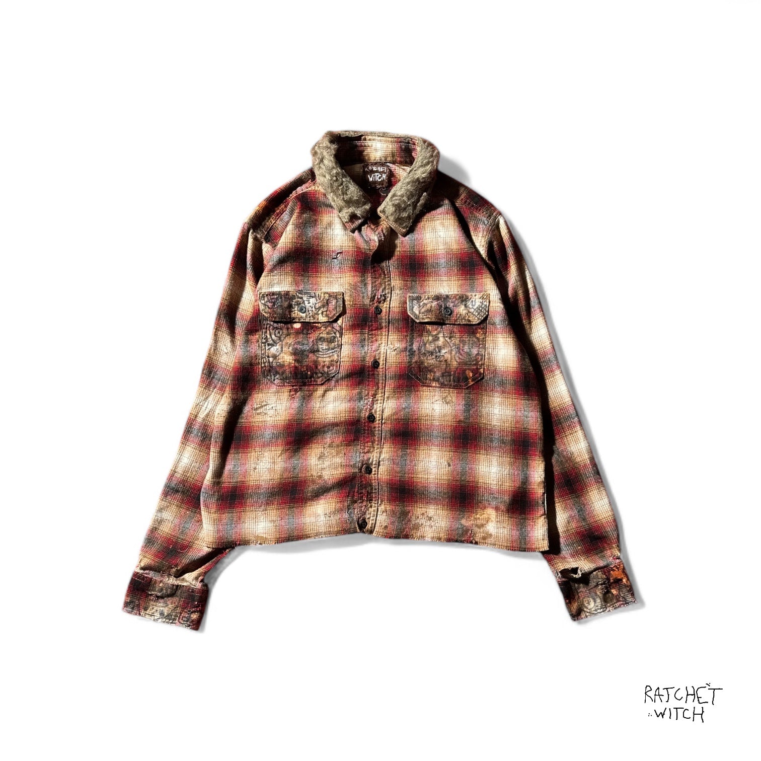 “SKINNED FLANNEL