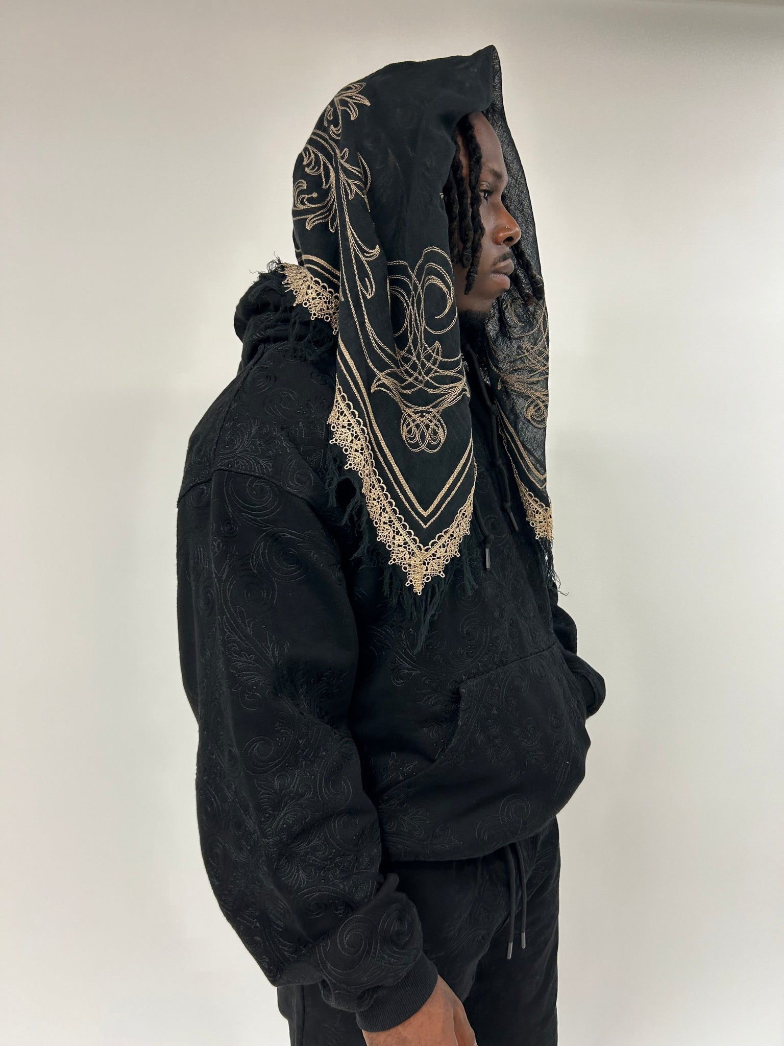 TRANCE HOODIE (BLACK)