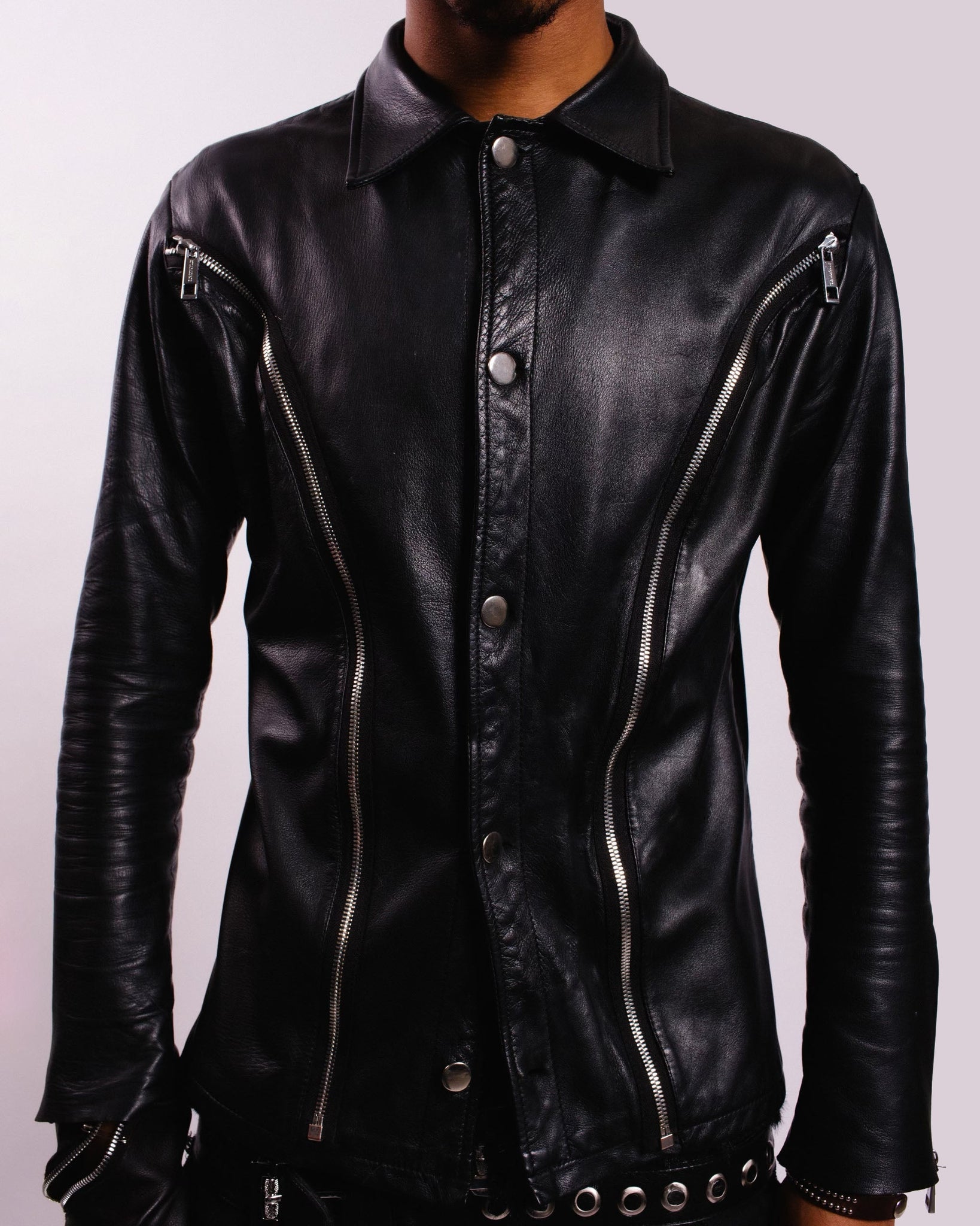 Lamb Skin Leather Jacket