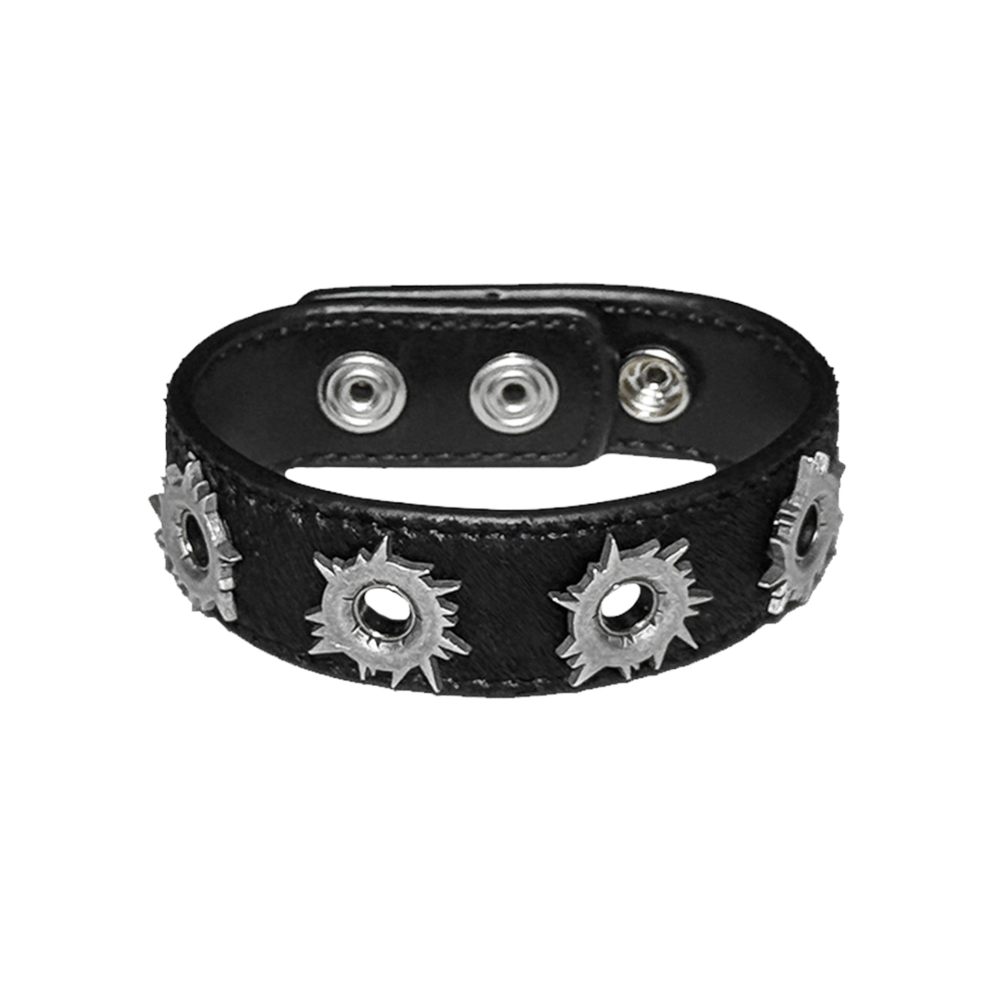 Pow Bracelte BULLET Pony Hair Black