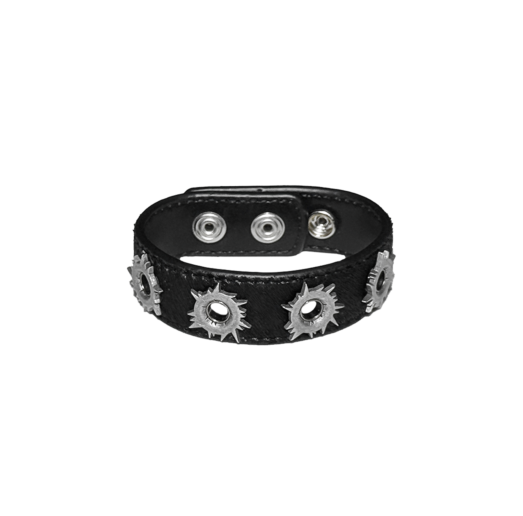 Pow Bracelte BULLET Pony Hair Black