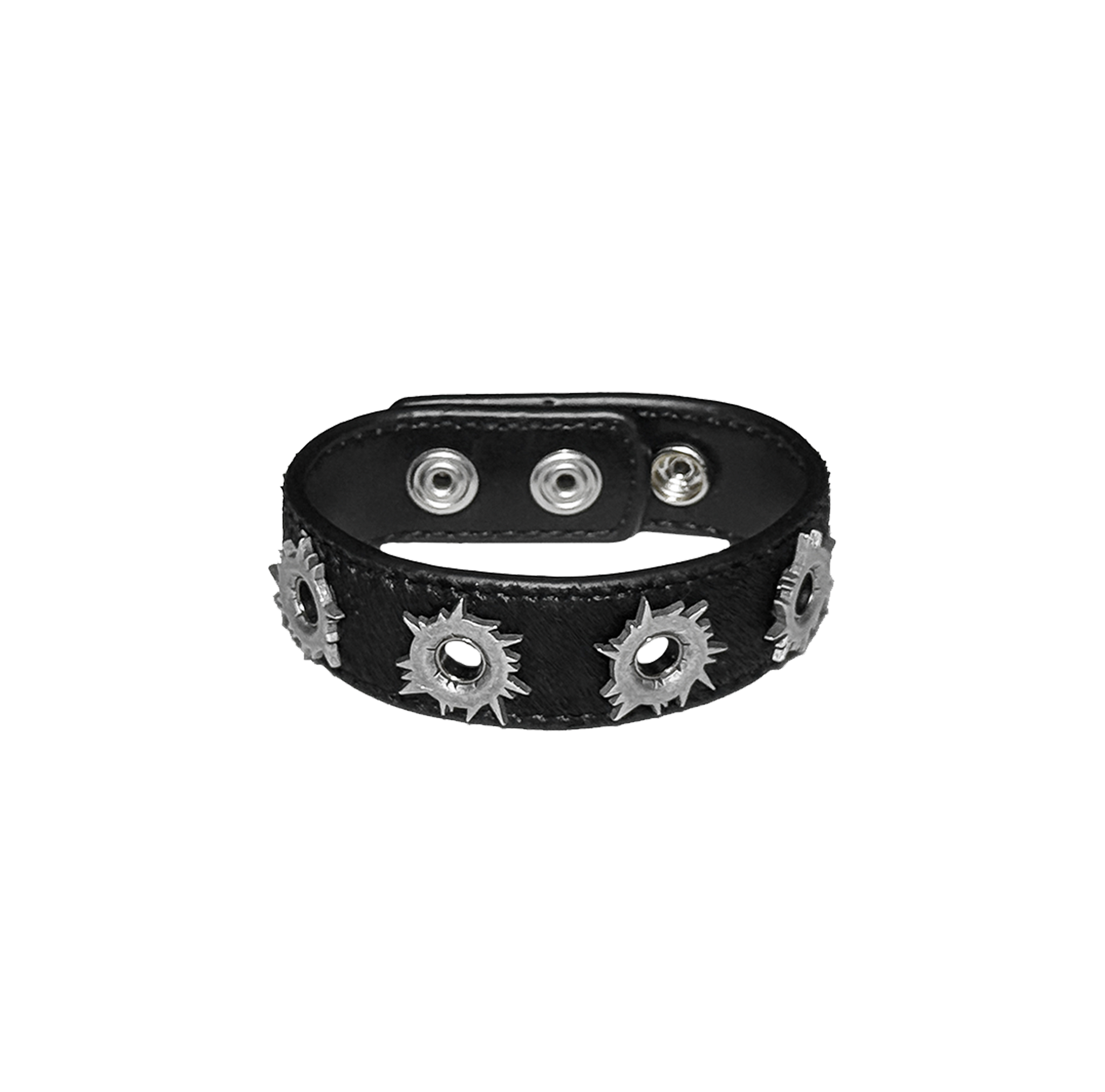 Pow Bracelte BULLET Pony Hair Black